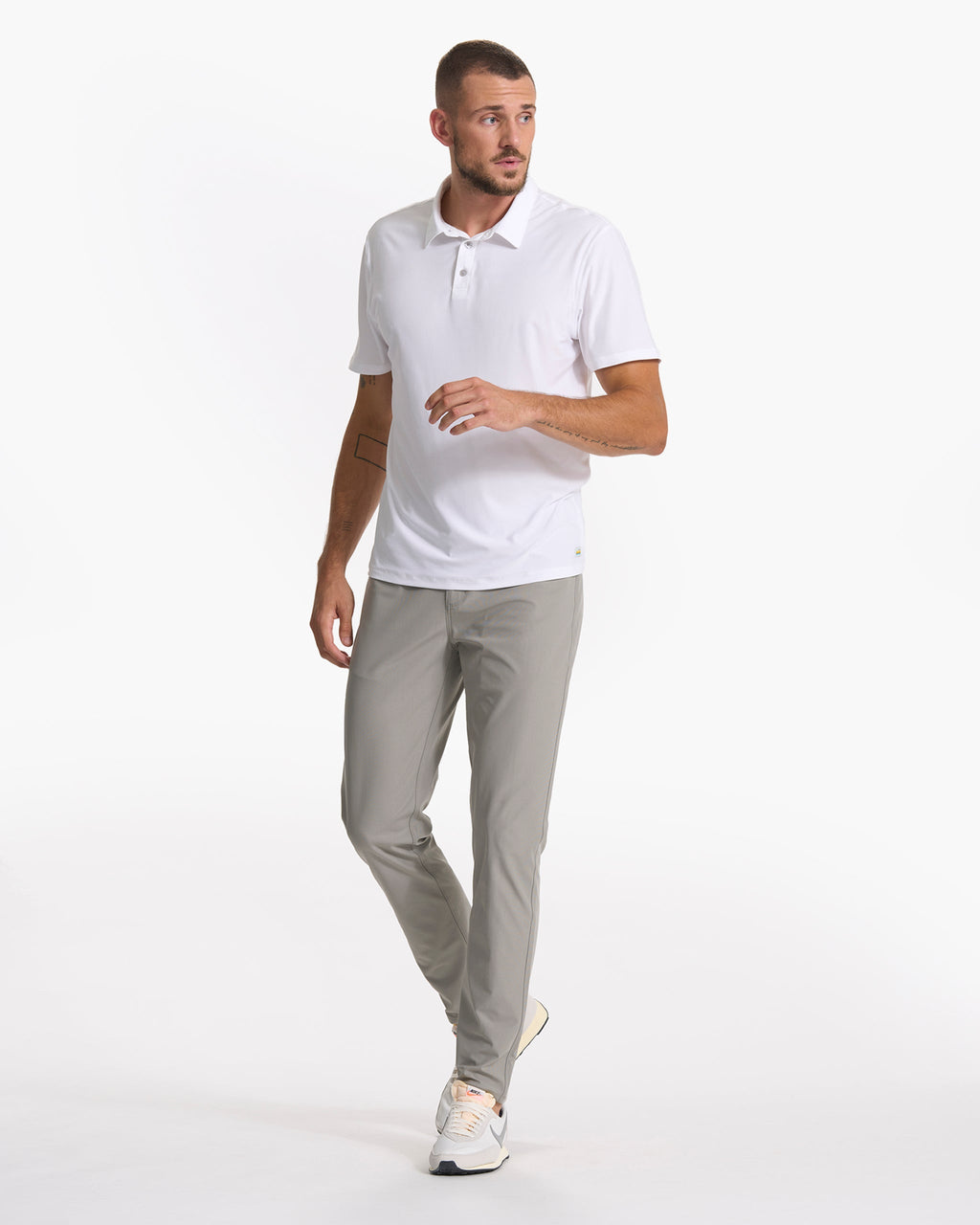 Meta Pant Athletic Slim Fit 34 | Driftwood