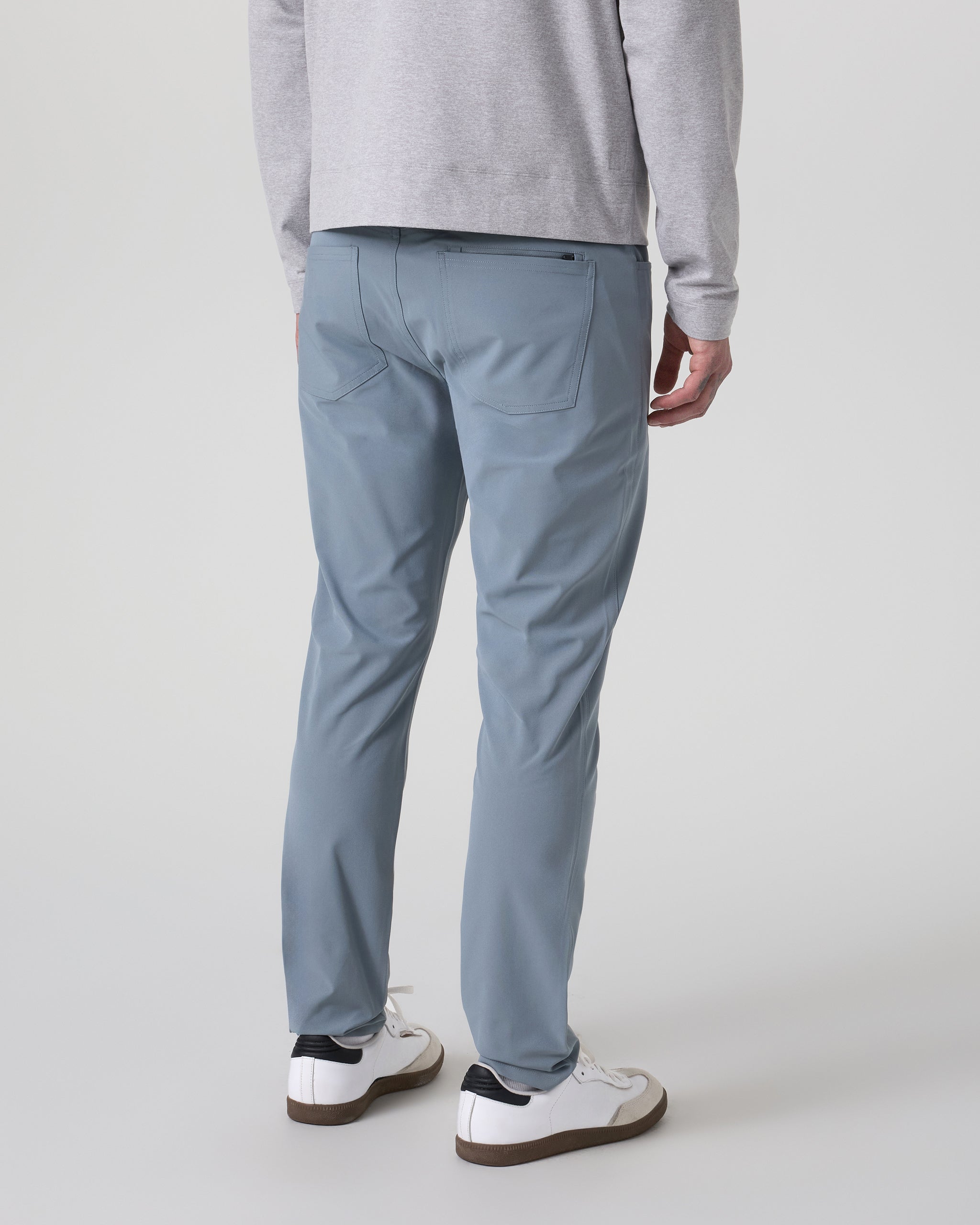 Meta Pant Athletic Slim Fit 30" | Dusty Blue