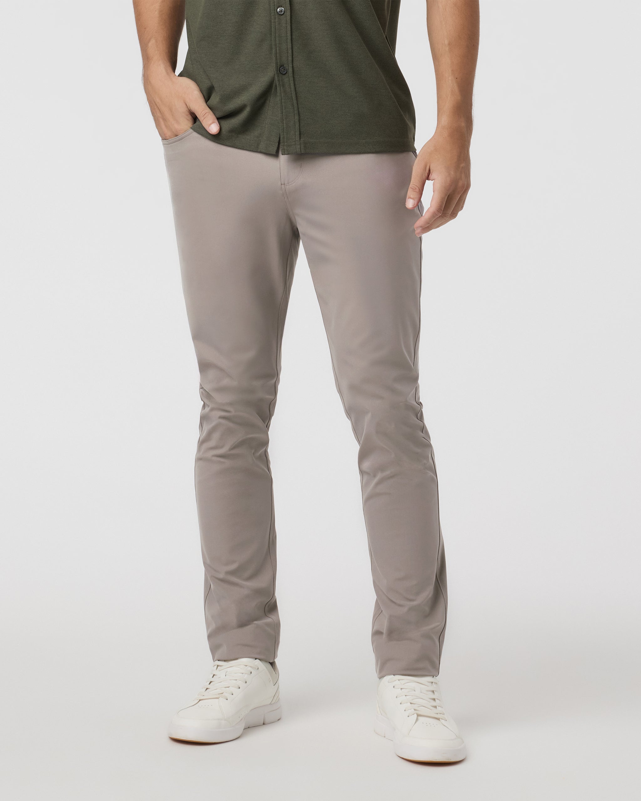 Meta Pant Athletic Slim Fit 30" | Mocha