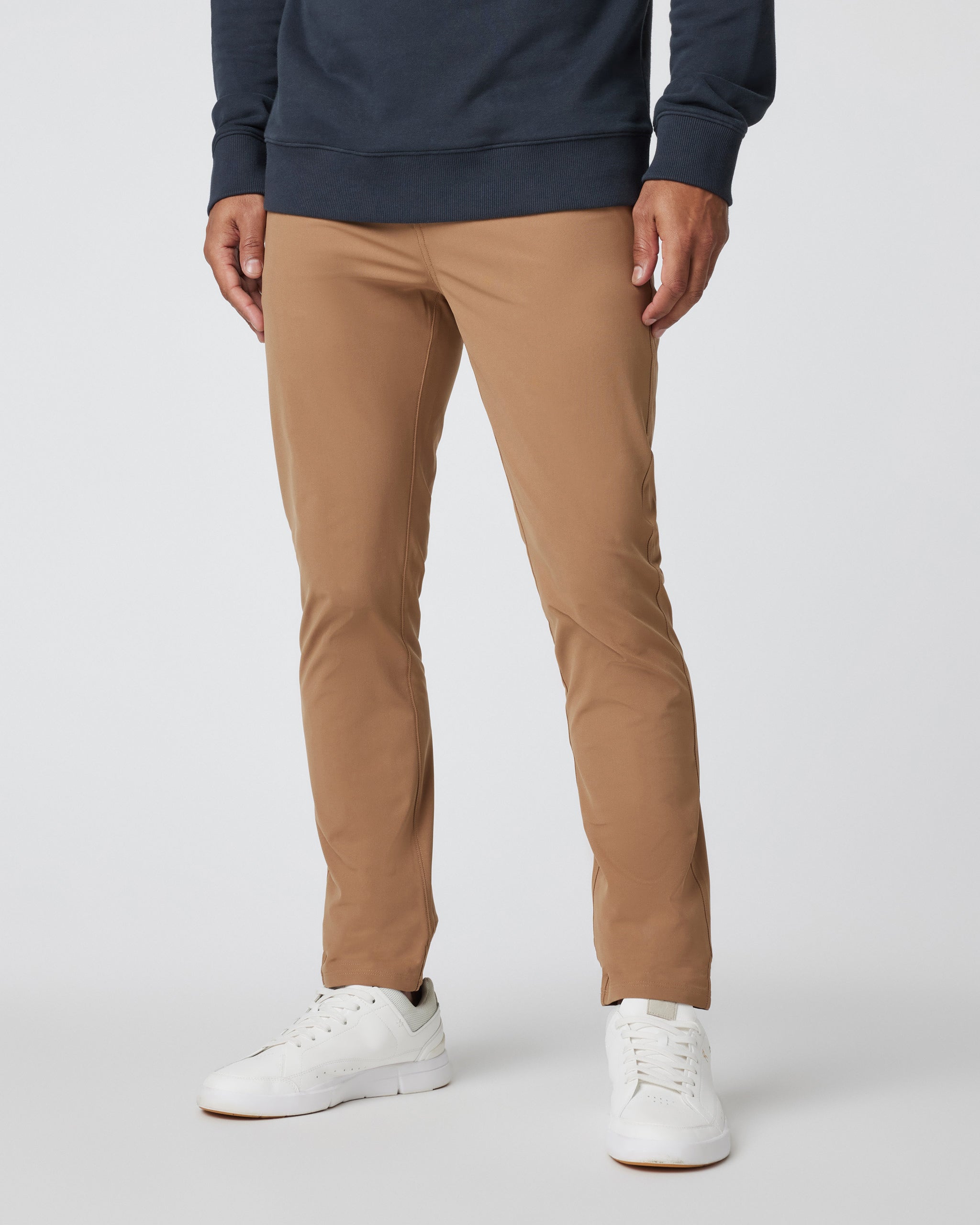 Meta Pant Athletic Slim Fit 32" | Camel
