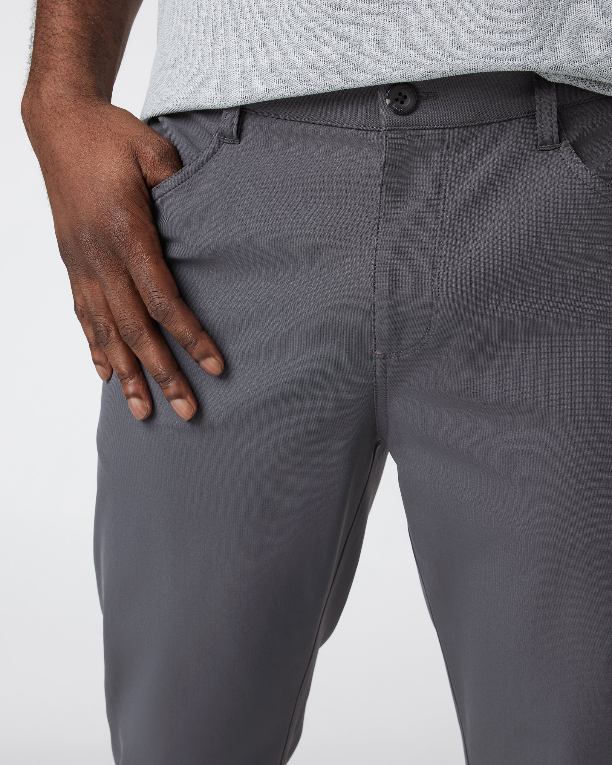 Meta Pant Athletic Slim Fit 32" | Charcoal