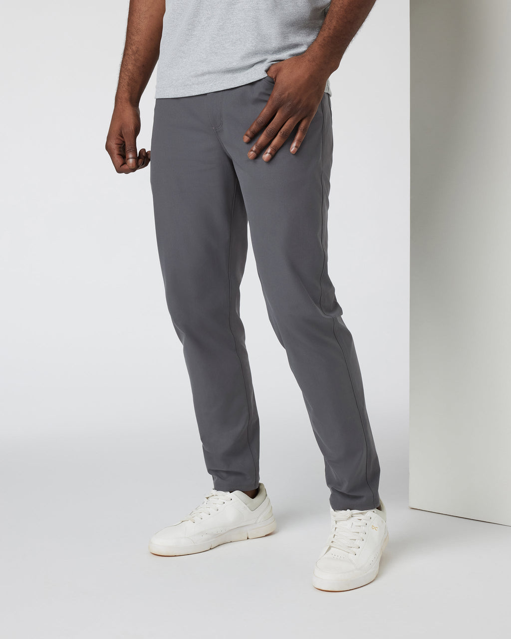 Meta Pant Athletic Slim Fit 34” | Charcoal