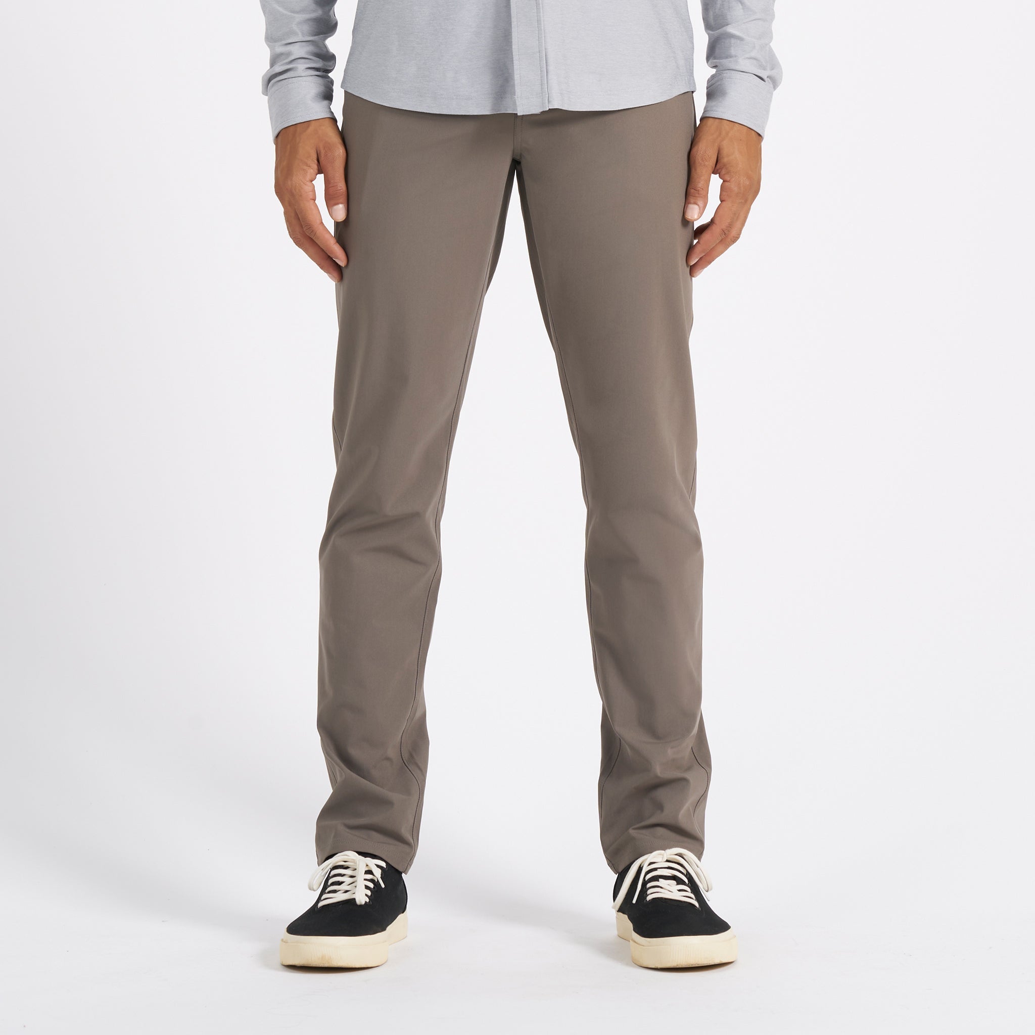 Meta Pant Athletic Slim Fit 34 | Cocoa