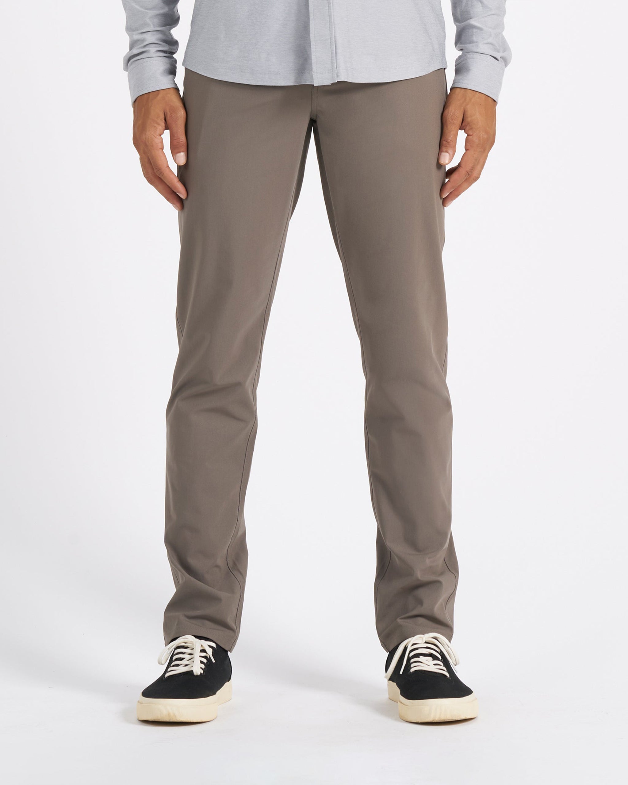 Meta Pant Athletic Slim Fit 32" | Cocoa