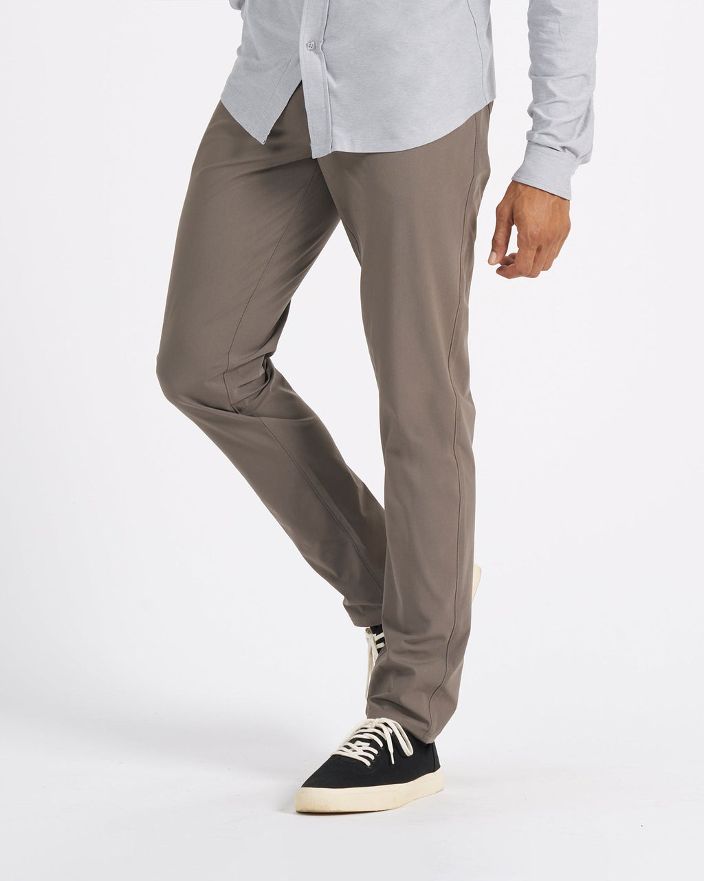 Meta Pant Athletic Slim Fit 32" | Cocoa