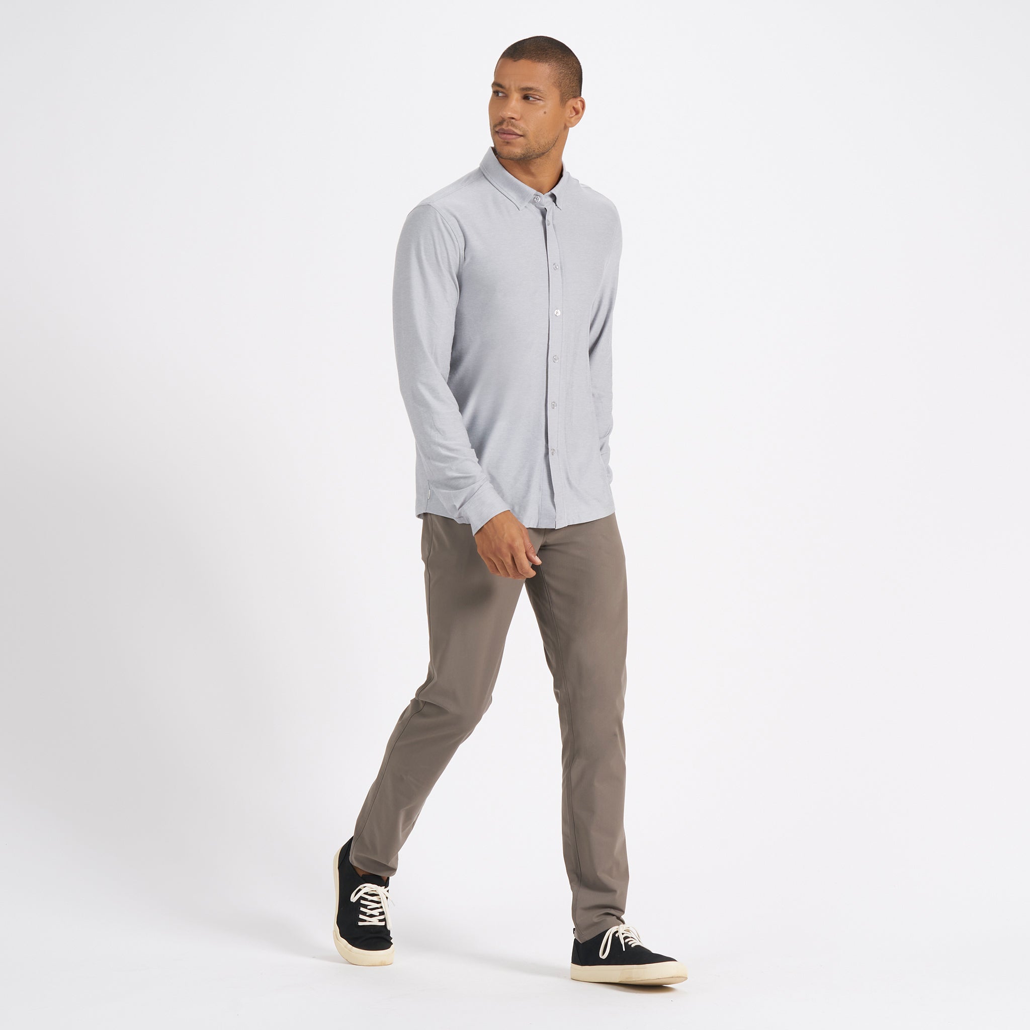 Meta Pant Athletic Slim Fit 34 | Cocoa