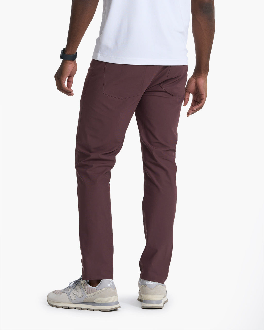 Meta Pant Athletic Slim Fit 32" | Chestnut