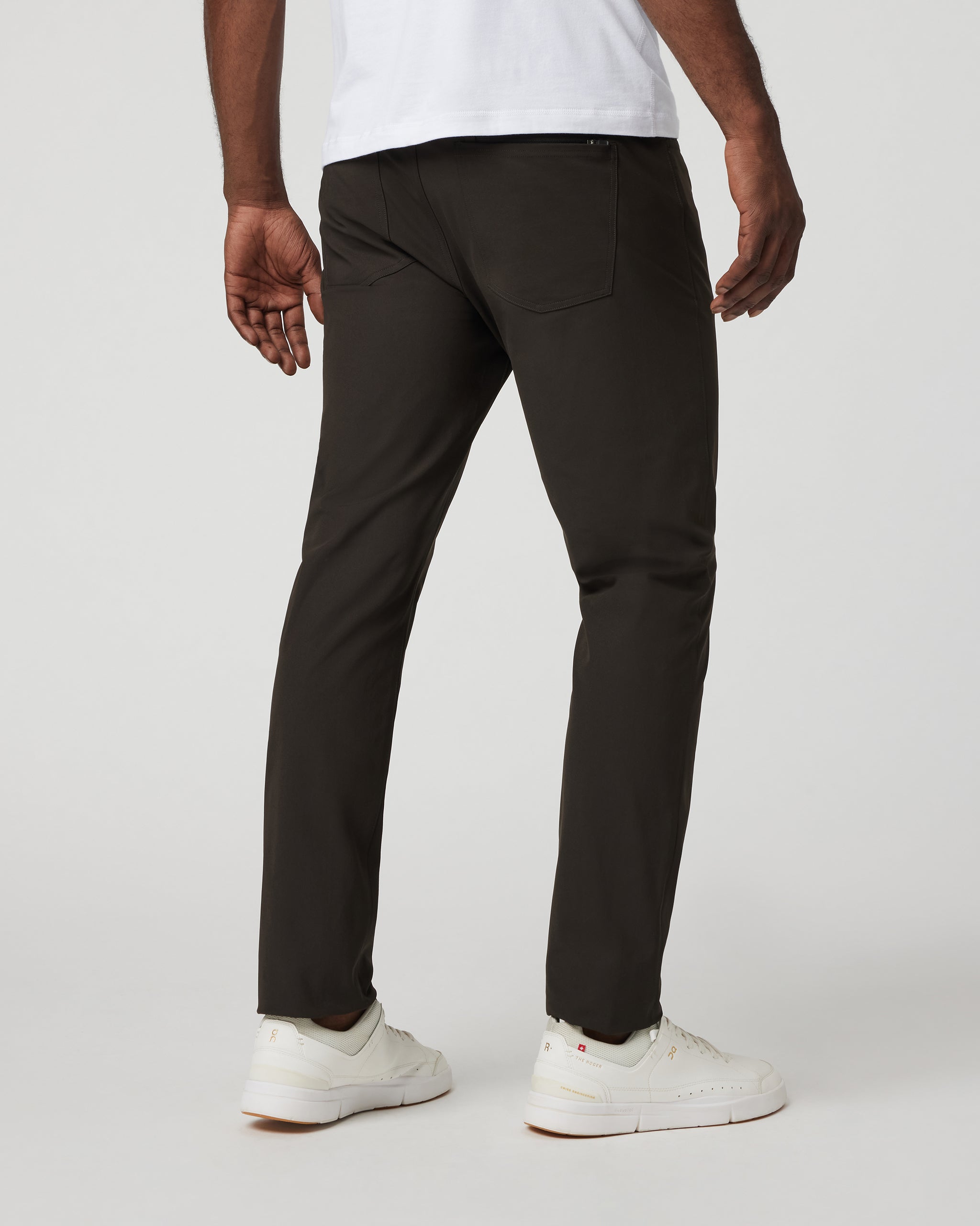 Meta Pant Athletic Slim Fit 32" | Dark Java