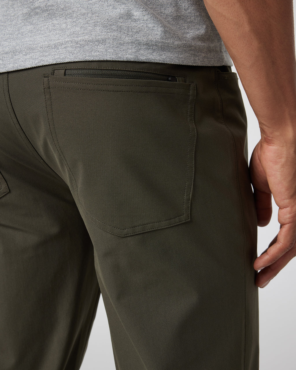 Meta Pant Athletic Slim Fit 34” | Dark Oregano