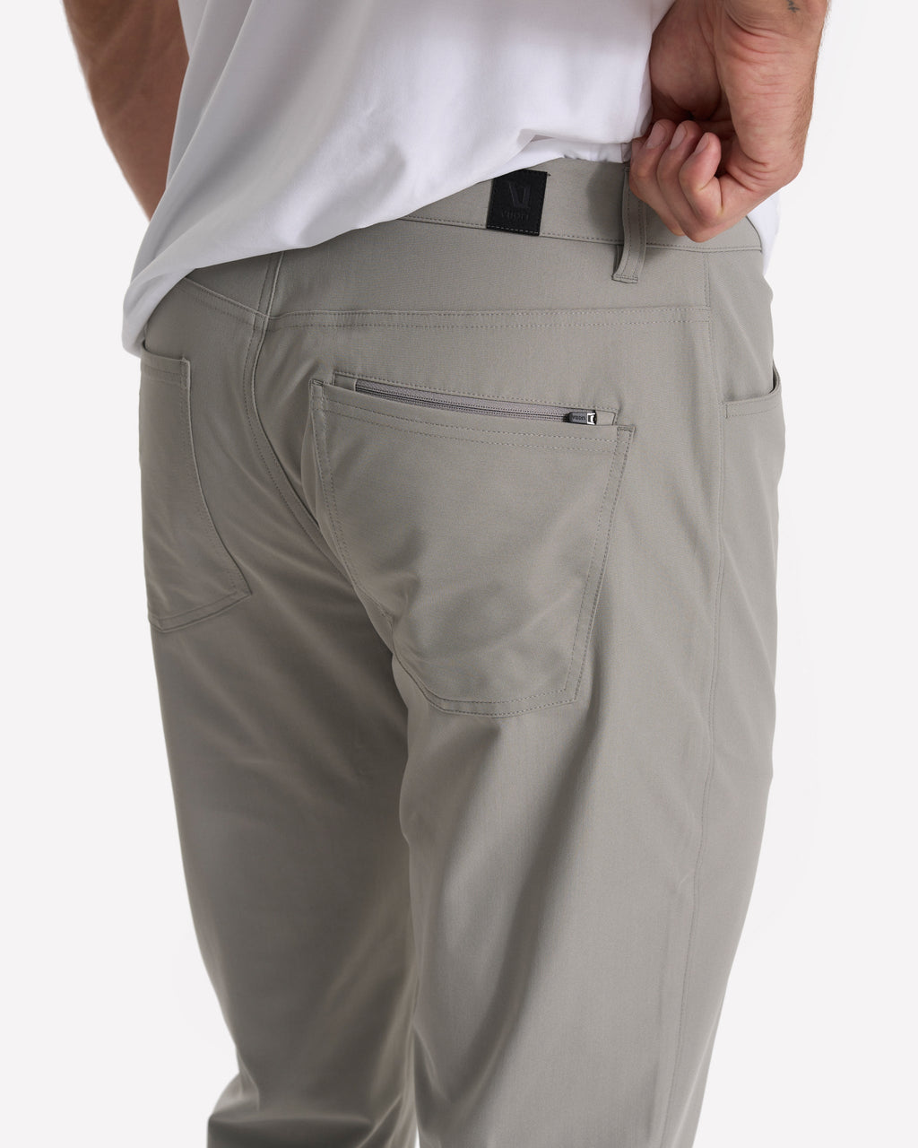 Meta Pant Athletic Slim Fit 32" | Driftwood