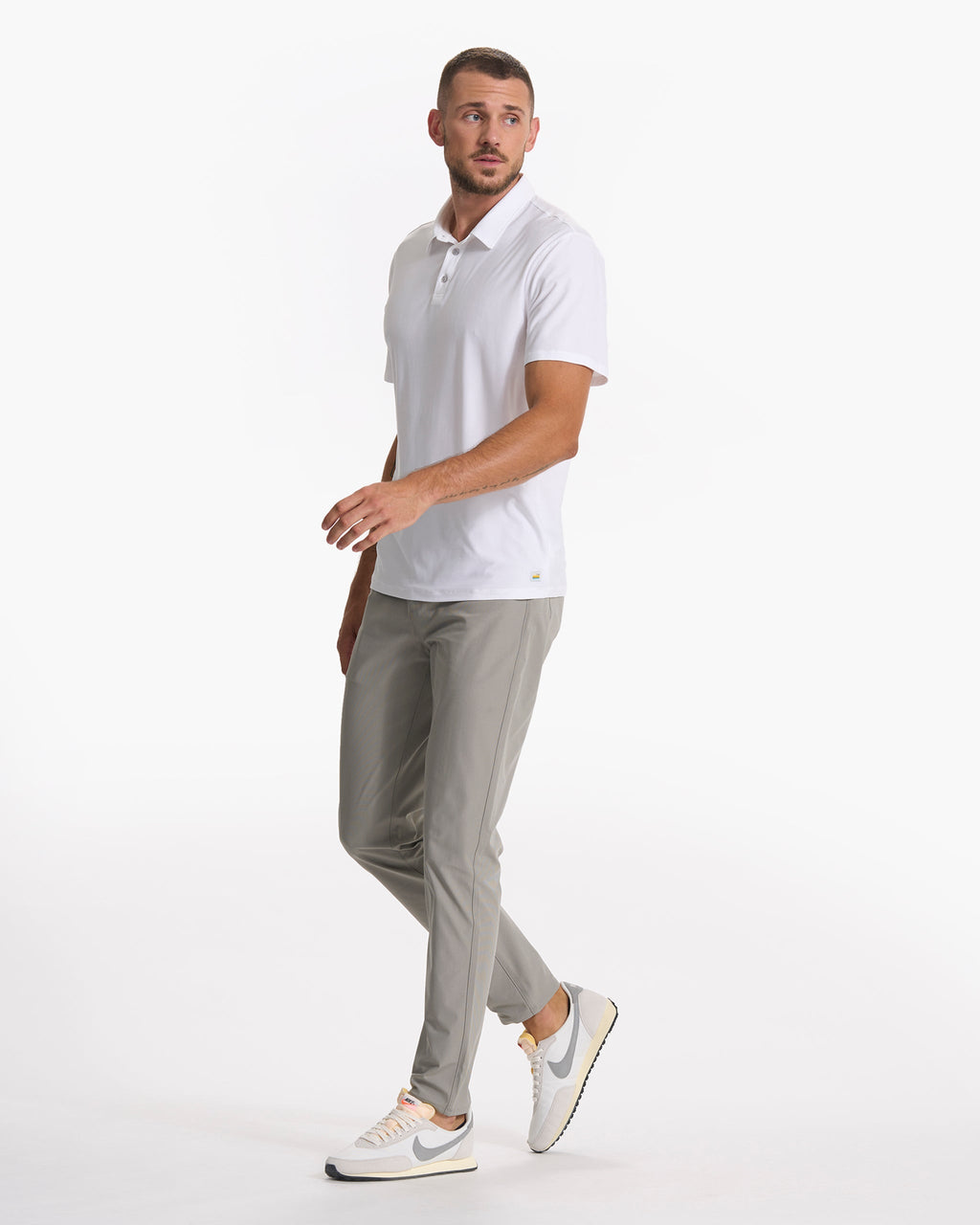 Meta Pant Athletic Slim Fit 32" | Driftwood