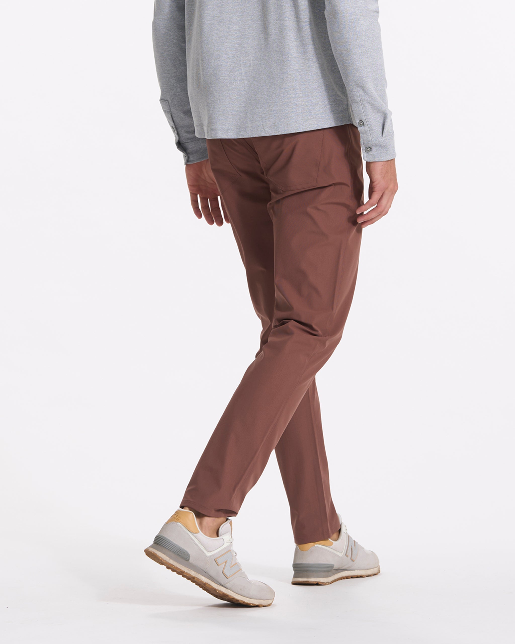 Meta Pant Athletic Slim Fit 30 | Hazelnut