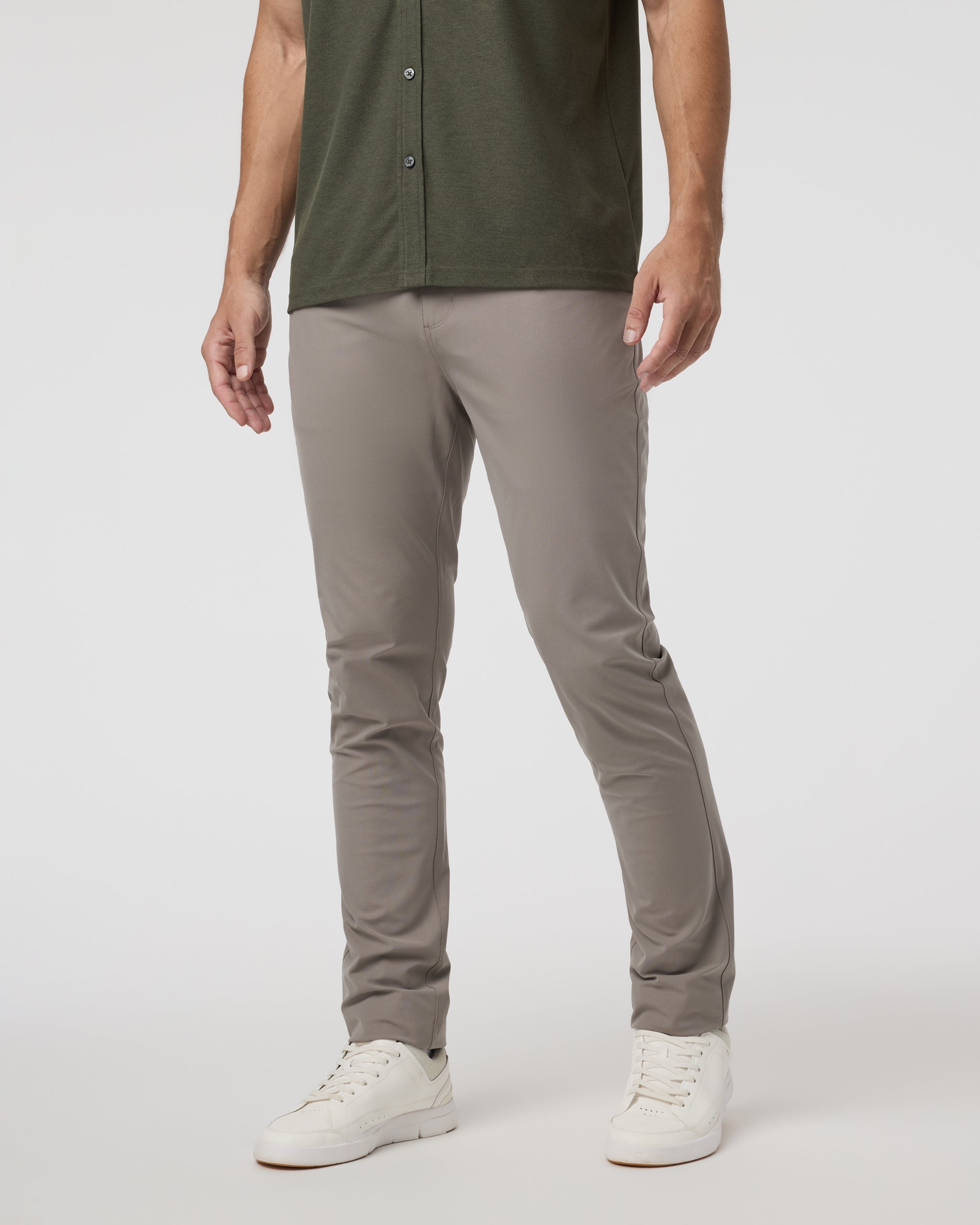 Meta Pant Athletic Slim Fit 32" | Mocha