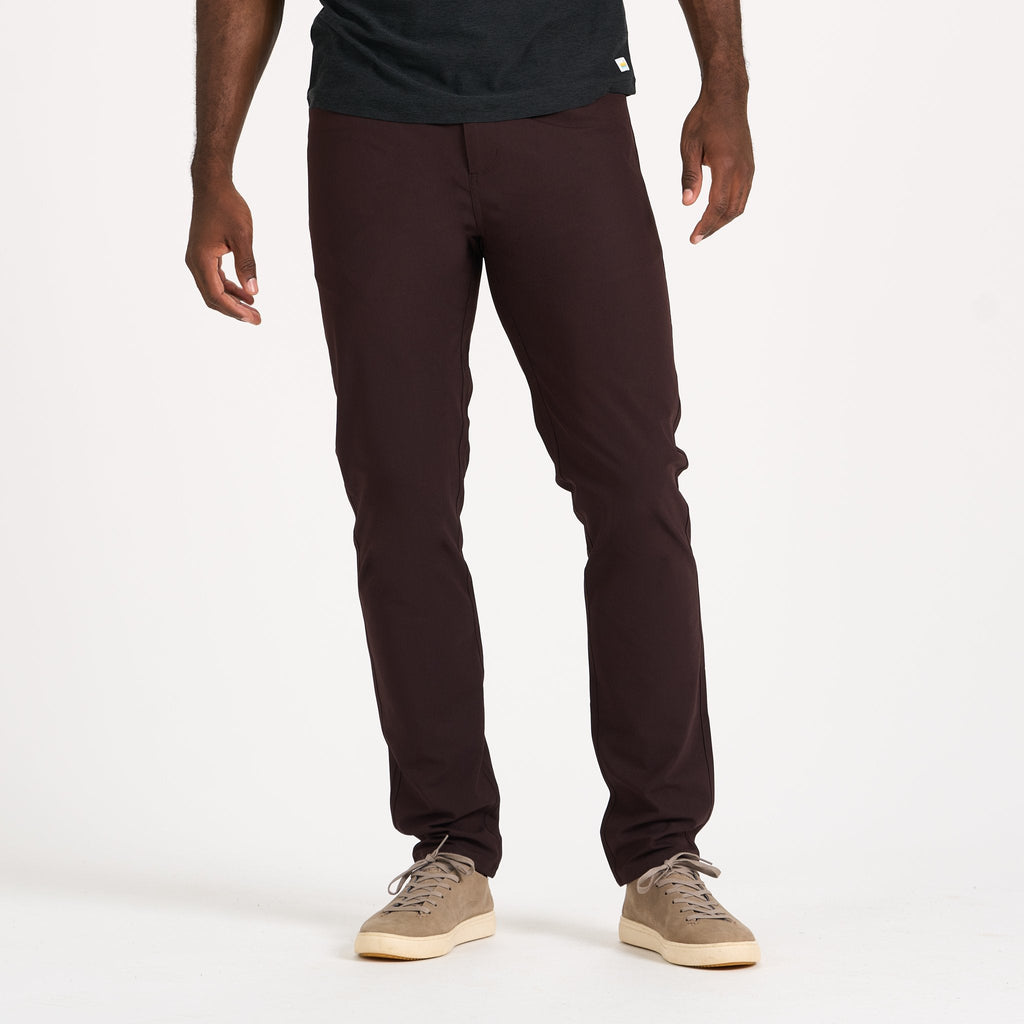 Meta Pant Athletic Slim Fit 32" | Oxblood