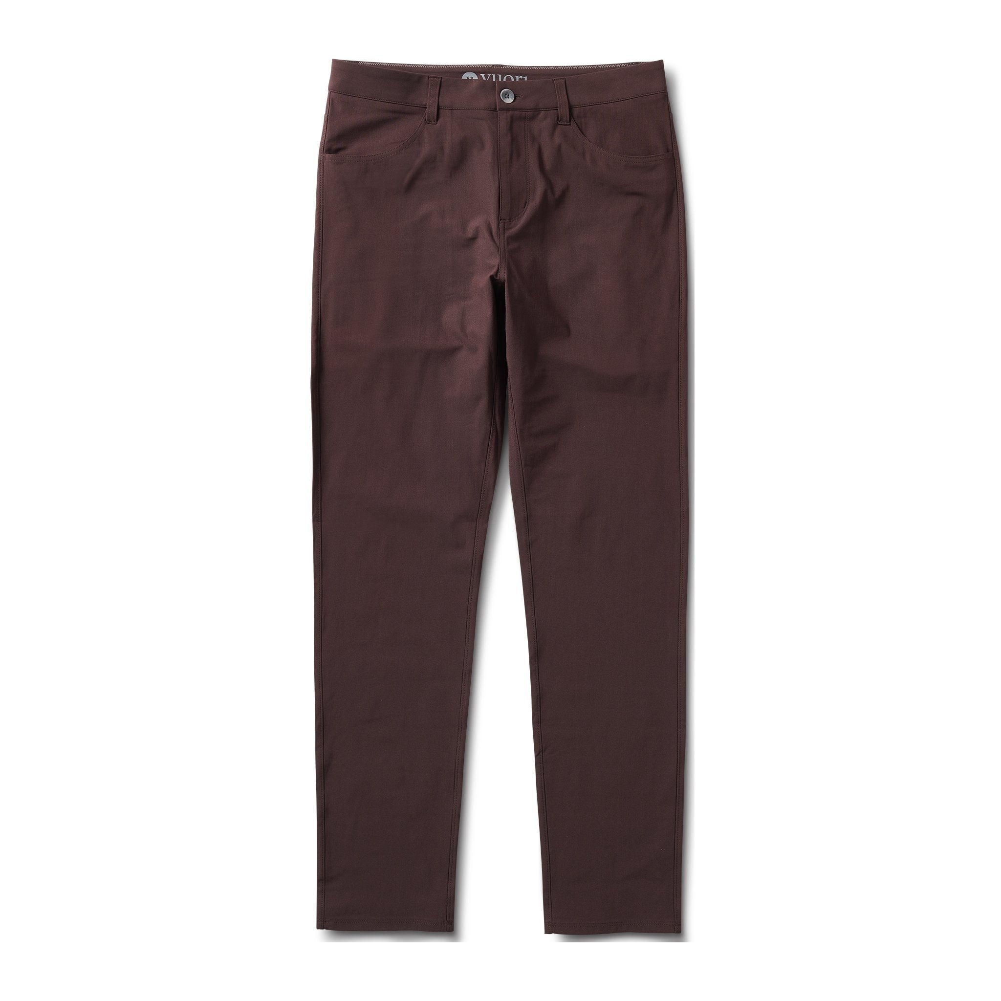 Meta Pant Athletic Slim Fit 34” | Oxblood