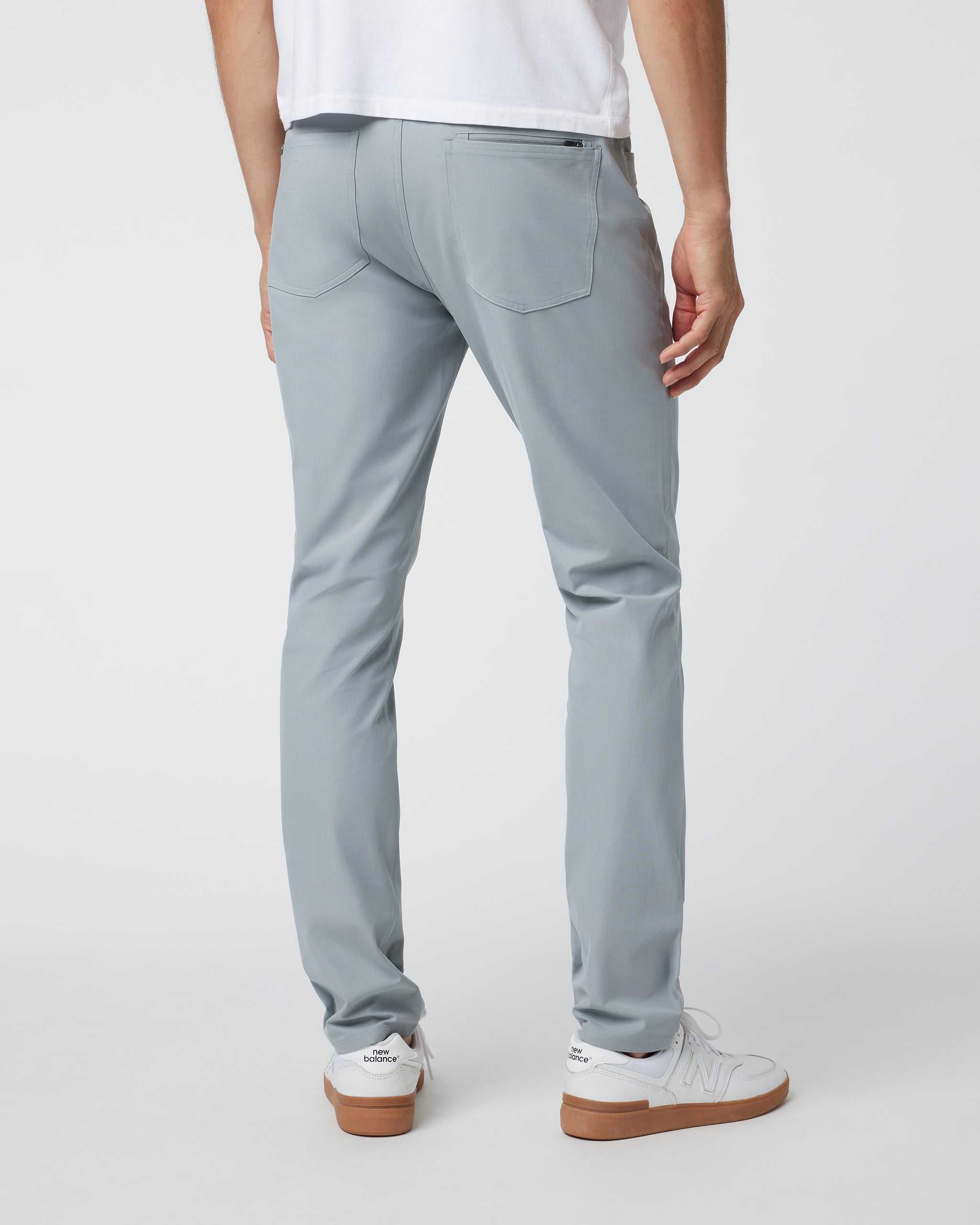 Meta Pant Athletic Slim Fit 32" | Steel