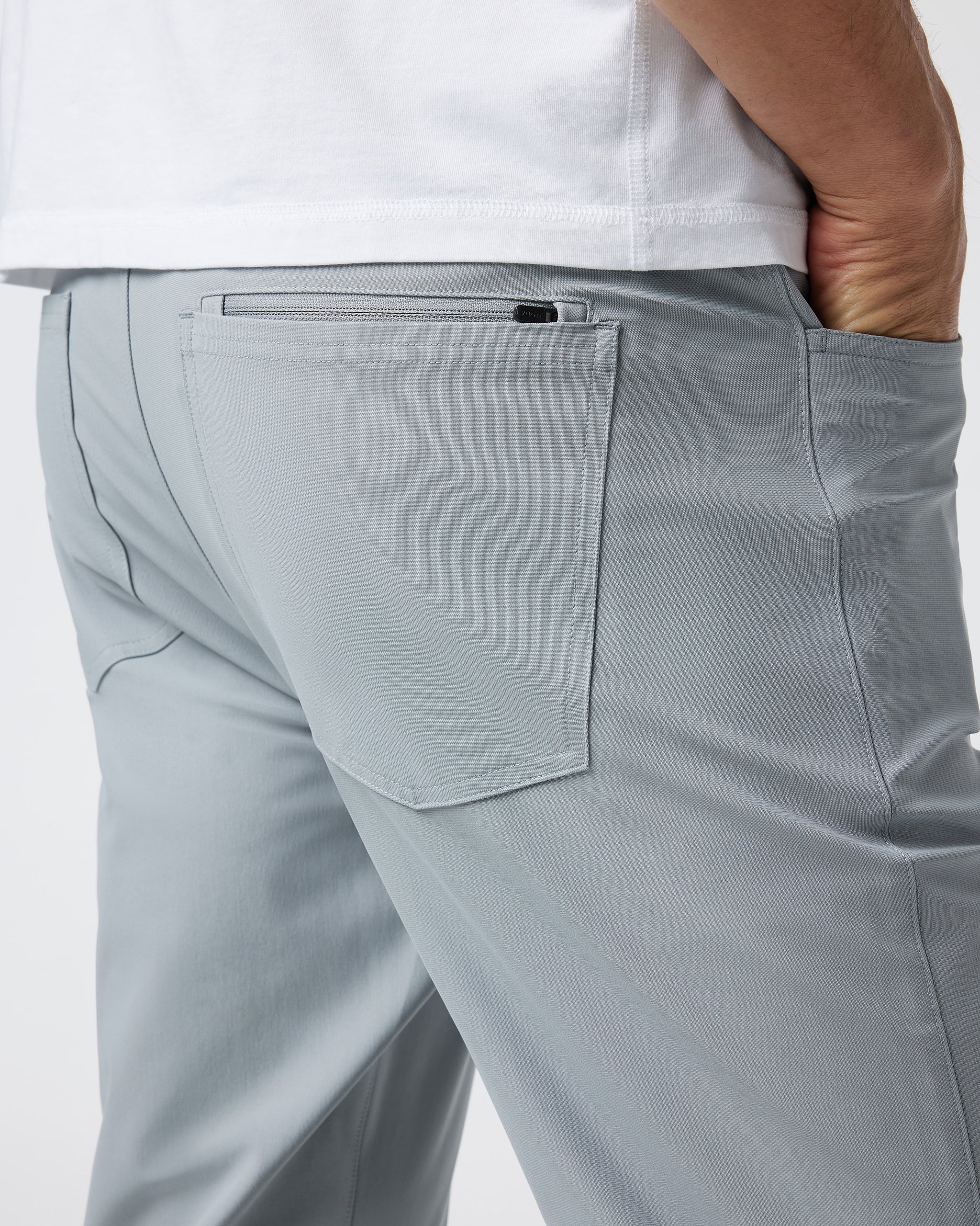 Meta Pant Athletic Slim Fit 32" | Steel