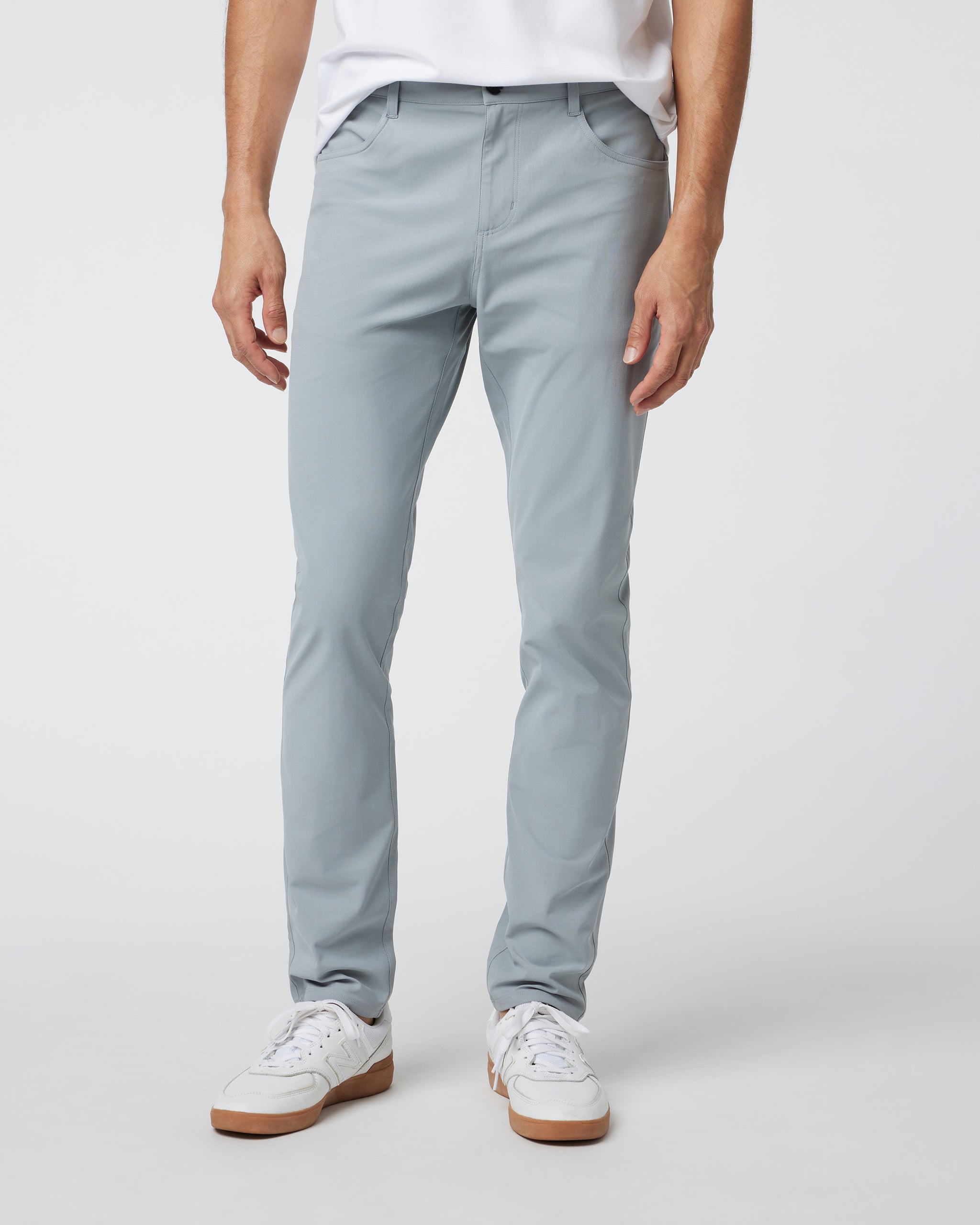 Meta Pant Athletic Slim Fit 32" | Steel
