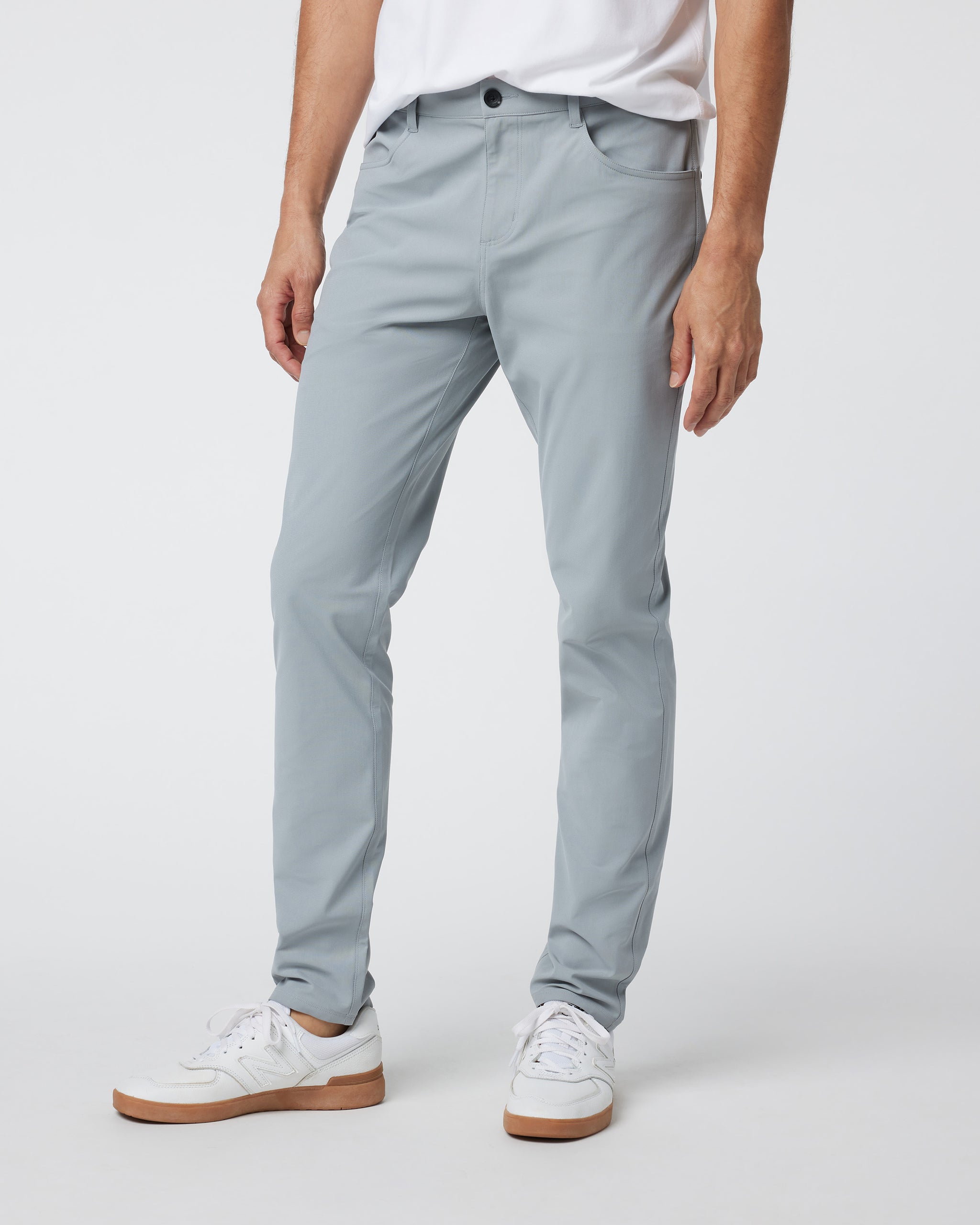 Meta Pant Athletic Slim Fit 32" | Steel