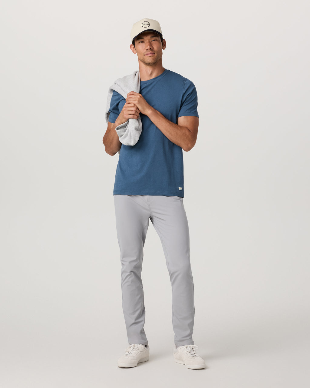 Meta Pant Athletic Slim Fit 32" | Sea Fog