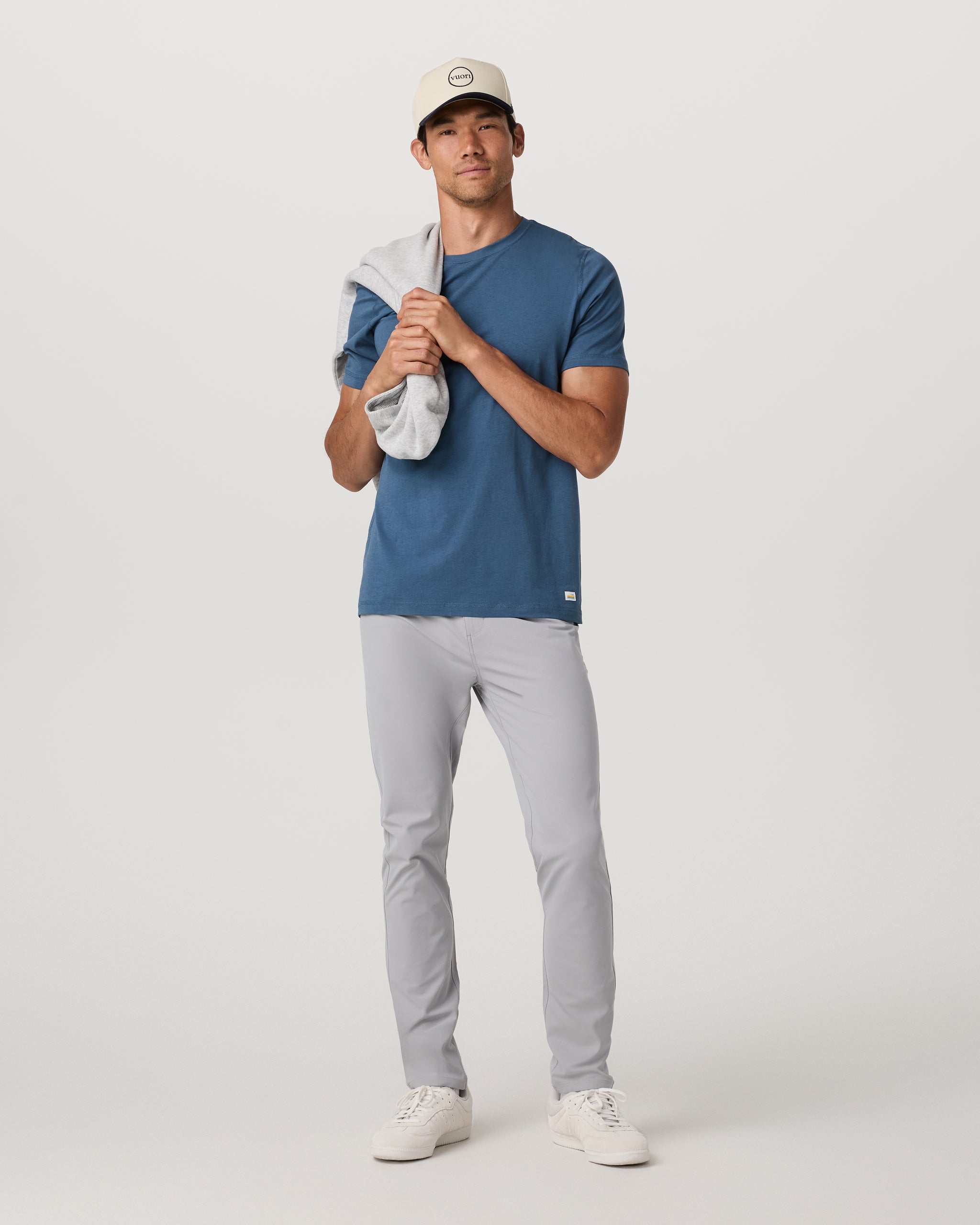 Meta Pant Athletic Slim Fit 32" | Sea Fog