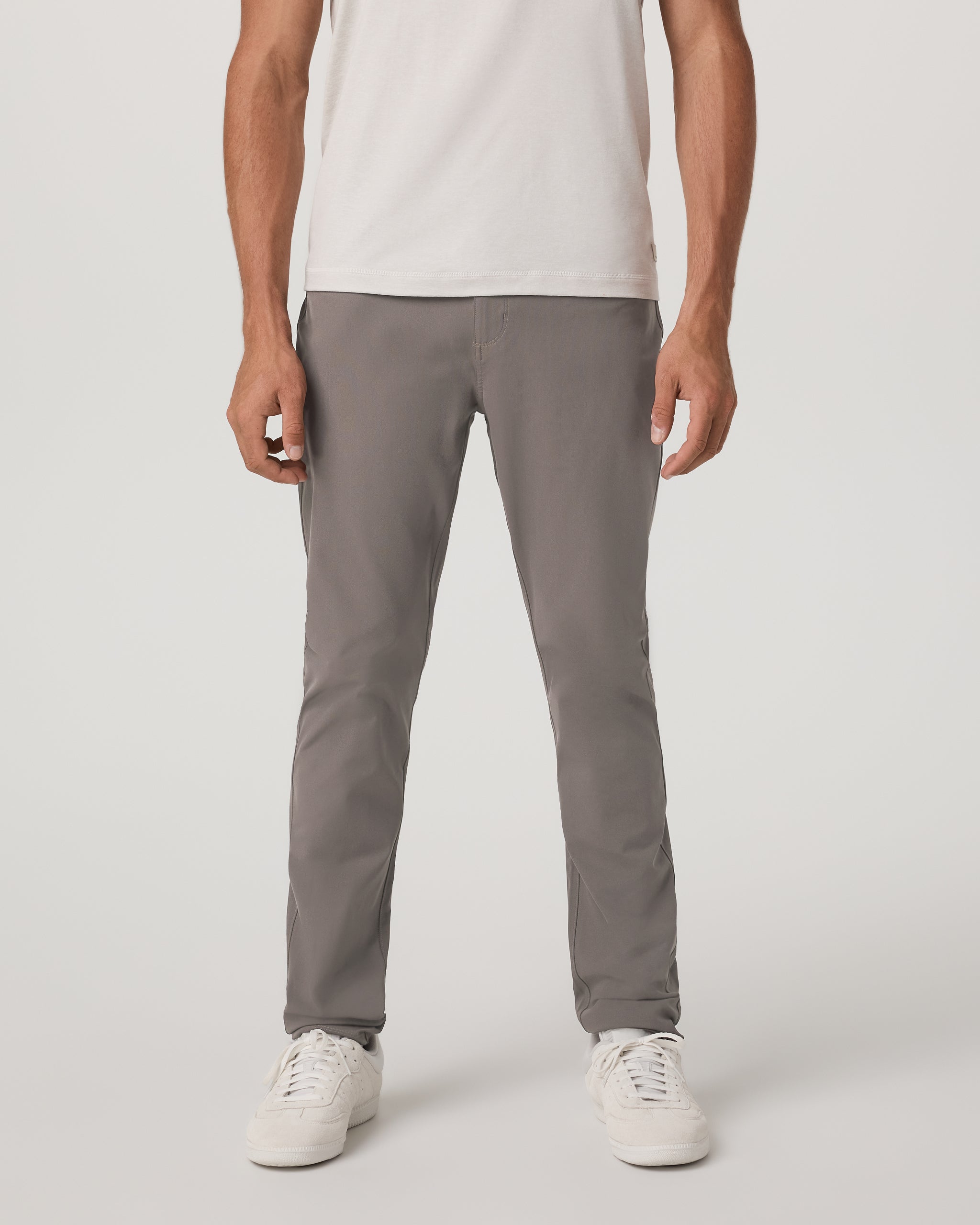 Meta Pant Athletic Slim Fit 32" | Warm Grey
