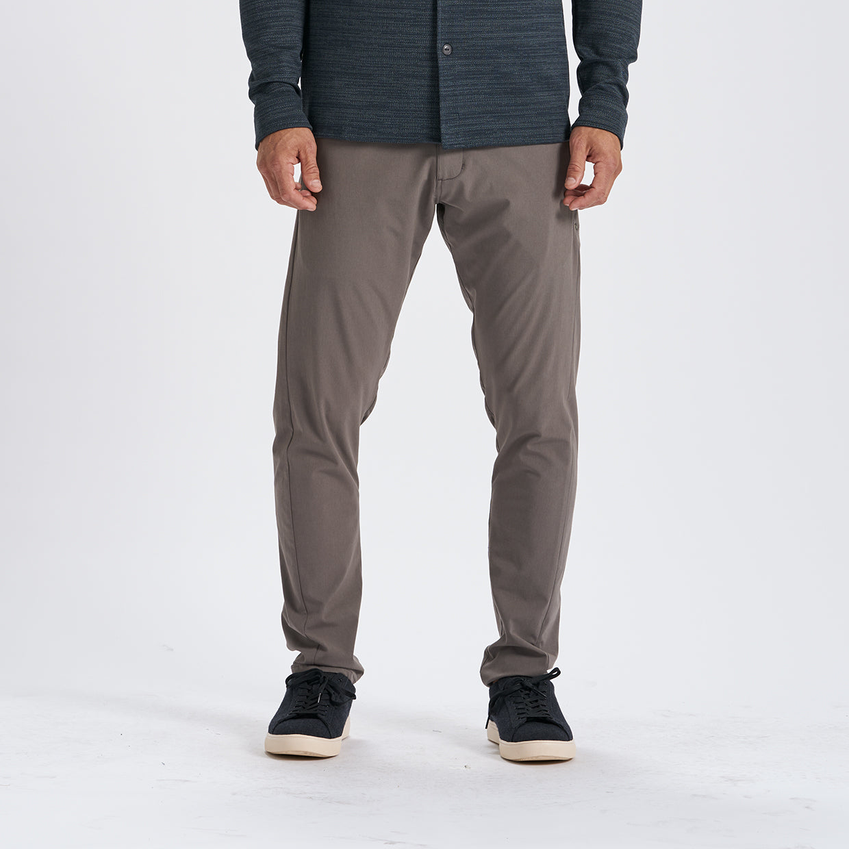 Aim Pant 32" | Cocoa Linen Texture