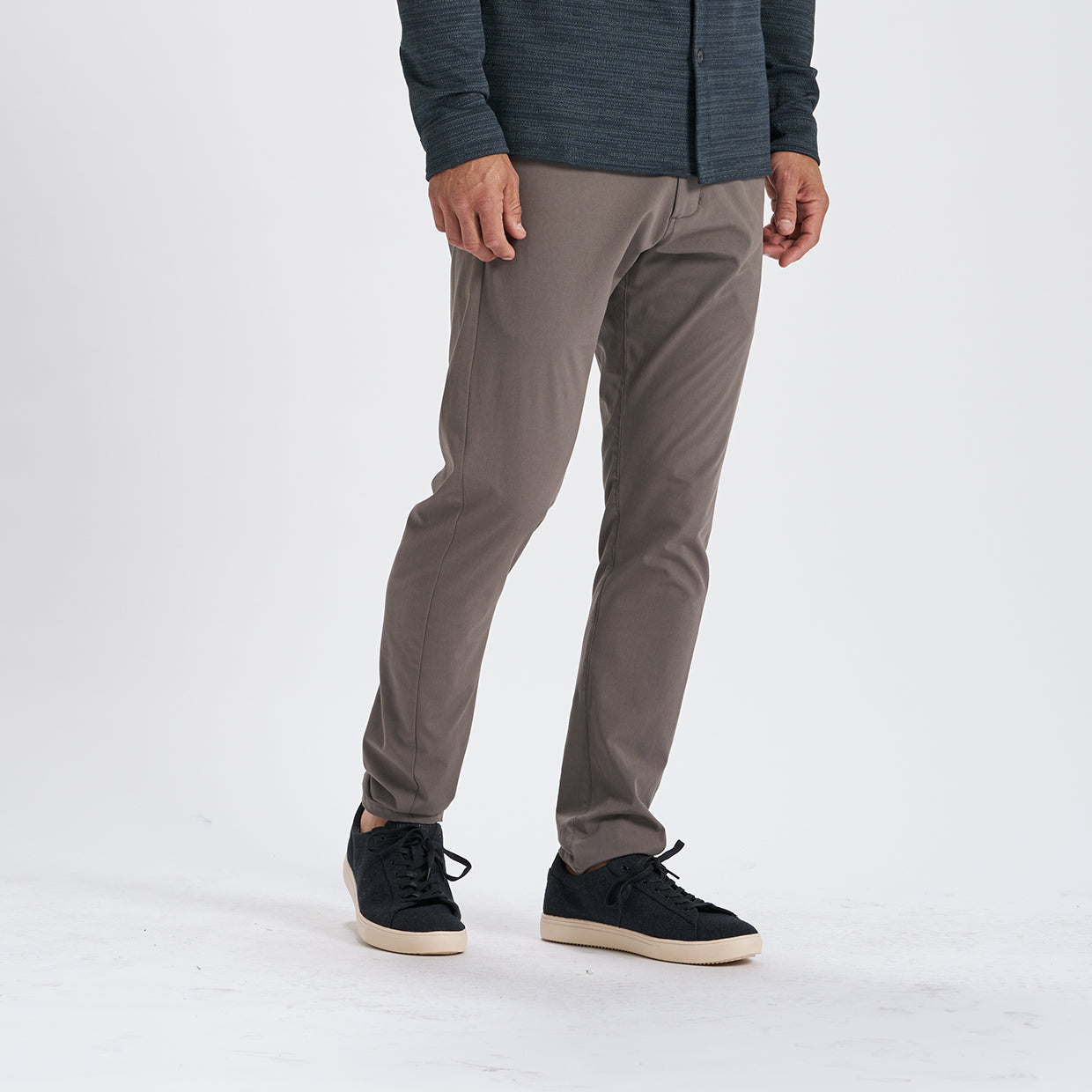 Aim Pant 32" | Cocoa Linen Texture