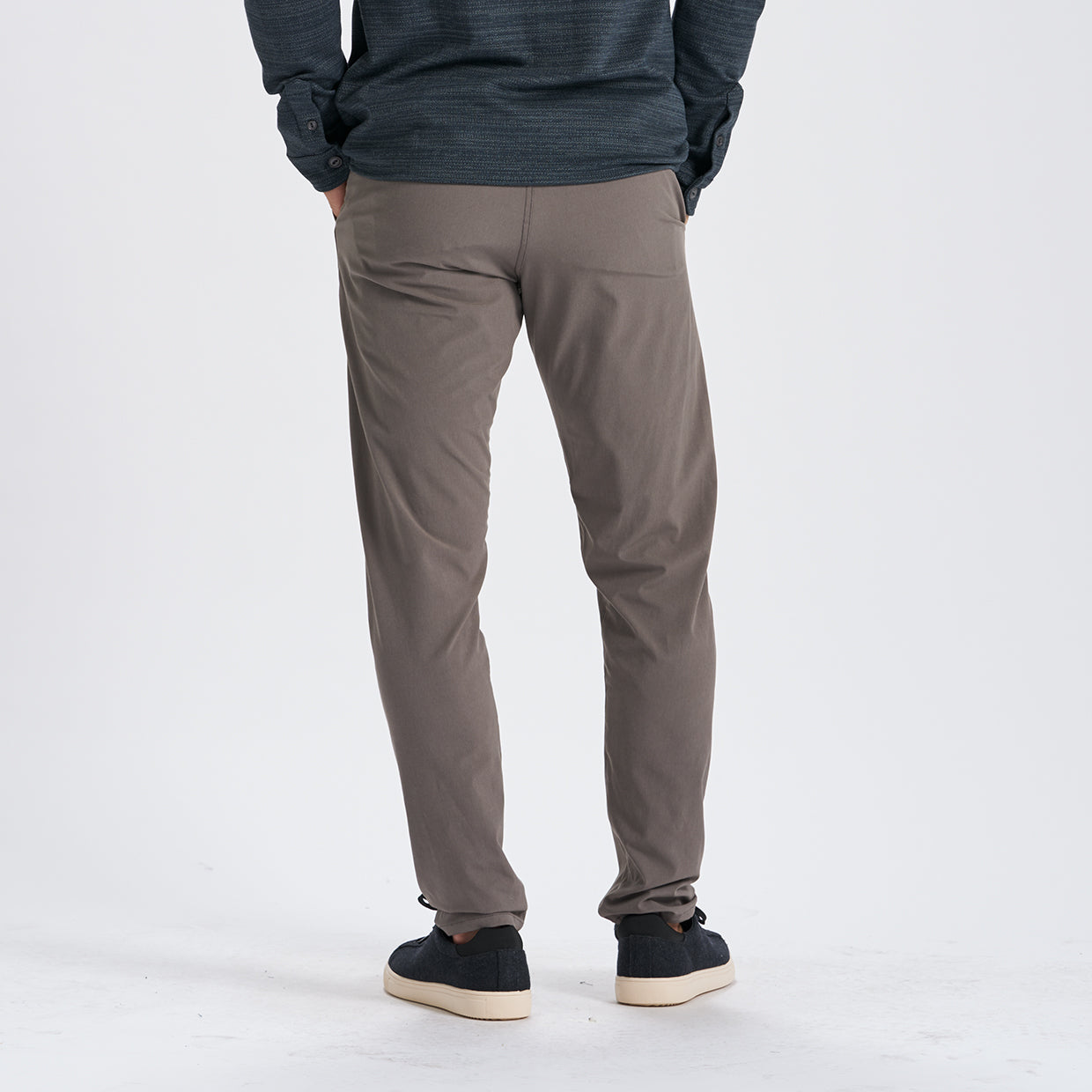 Aim Pant 32" | Cocoa Linen Texture