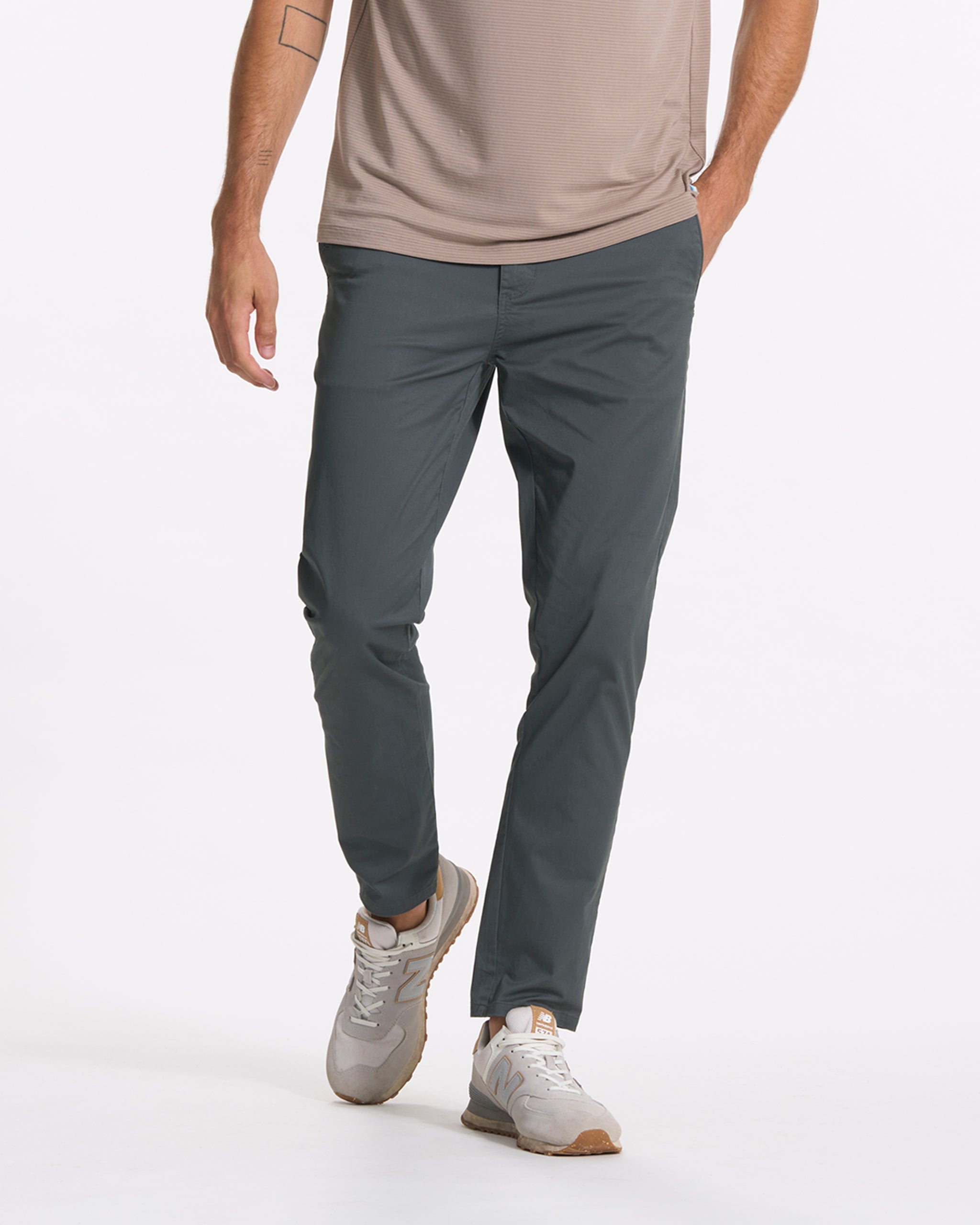 Collins Chino Pant | Smoked Beryl