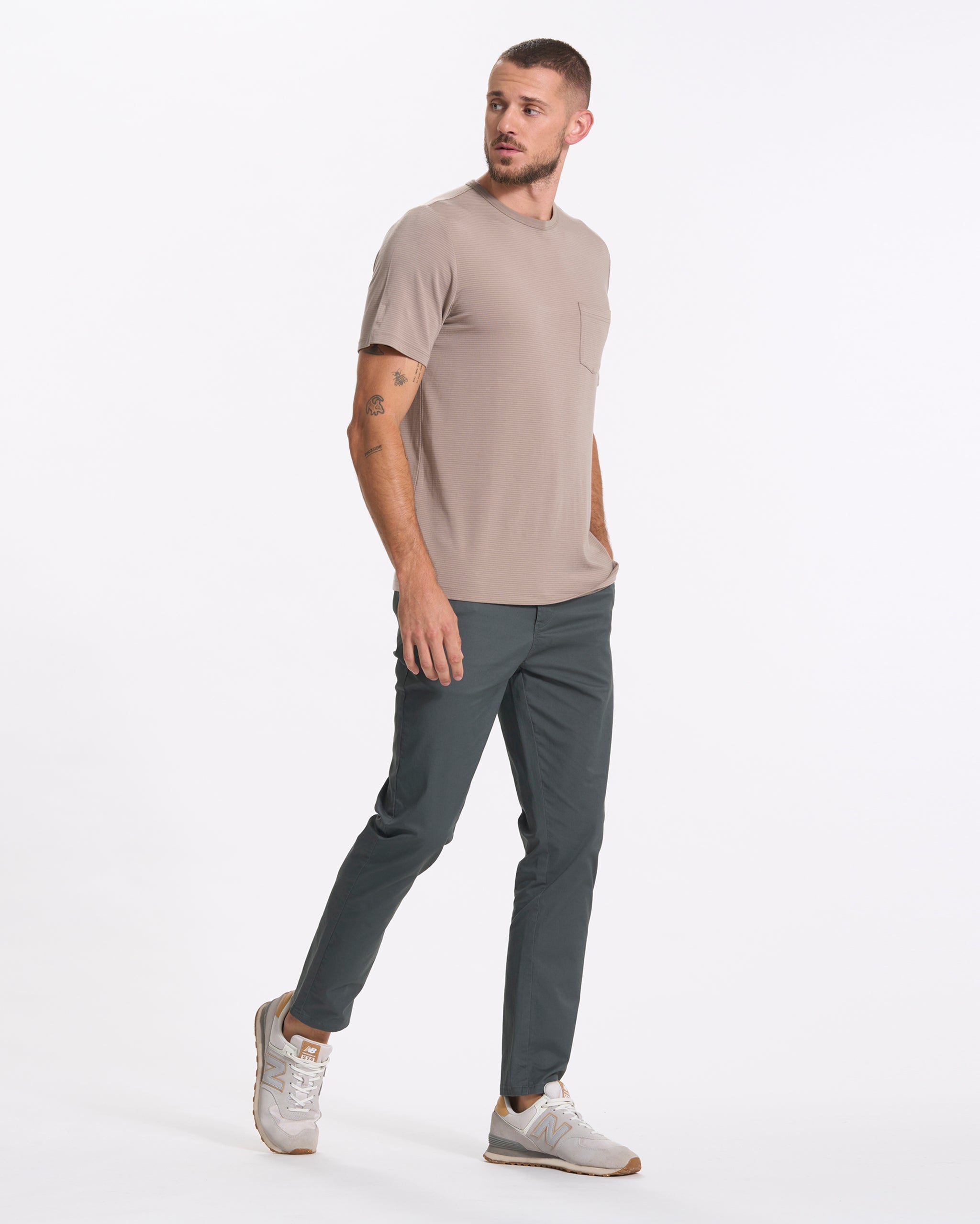 Collins Chino Pant | Smoked Beryl