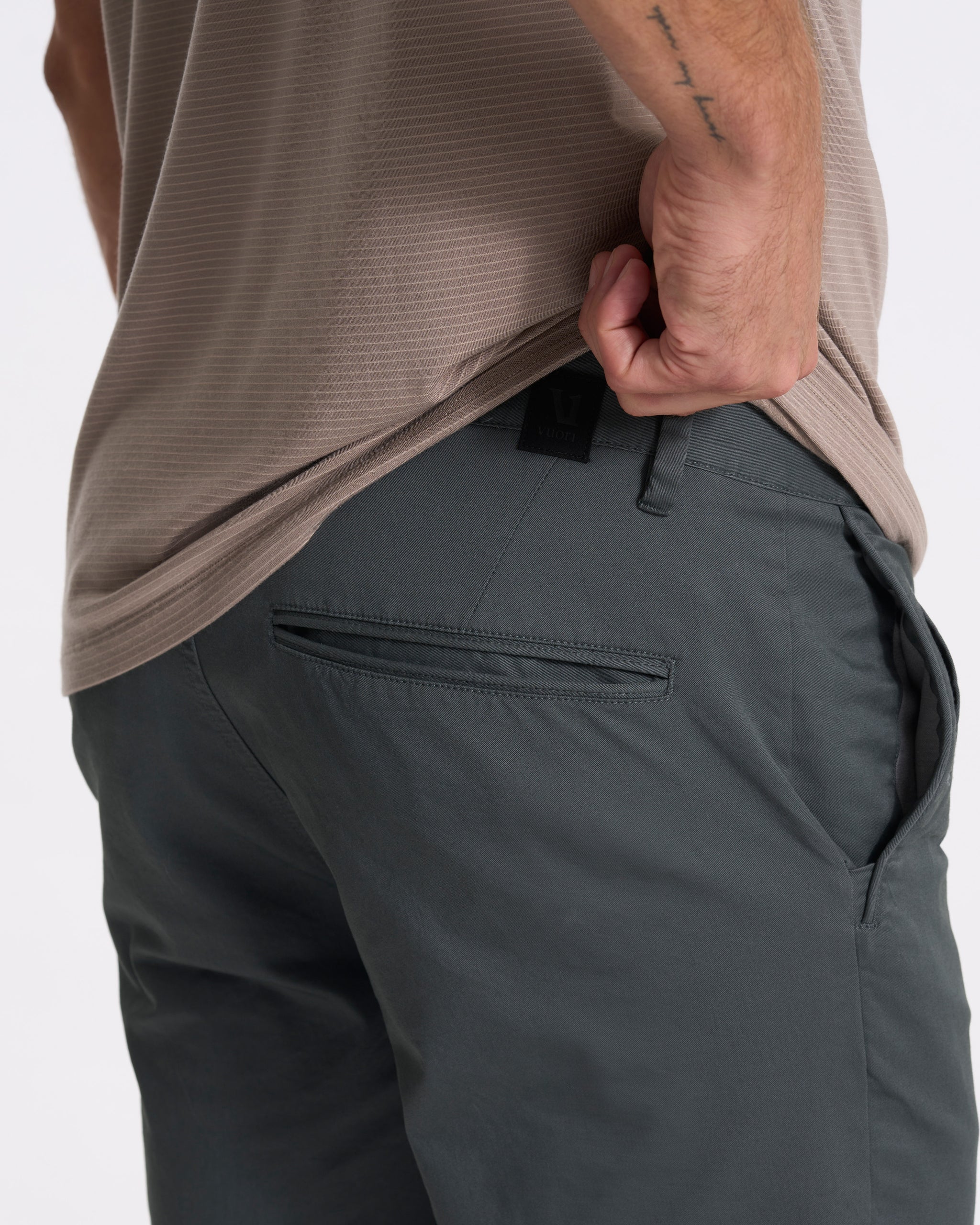 Collins Chino Pant | Smoked Beryl