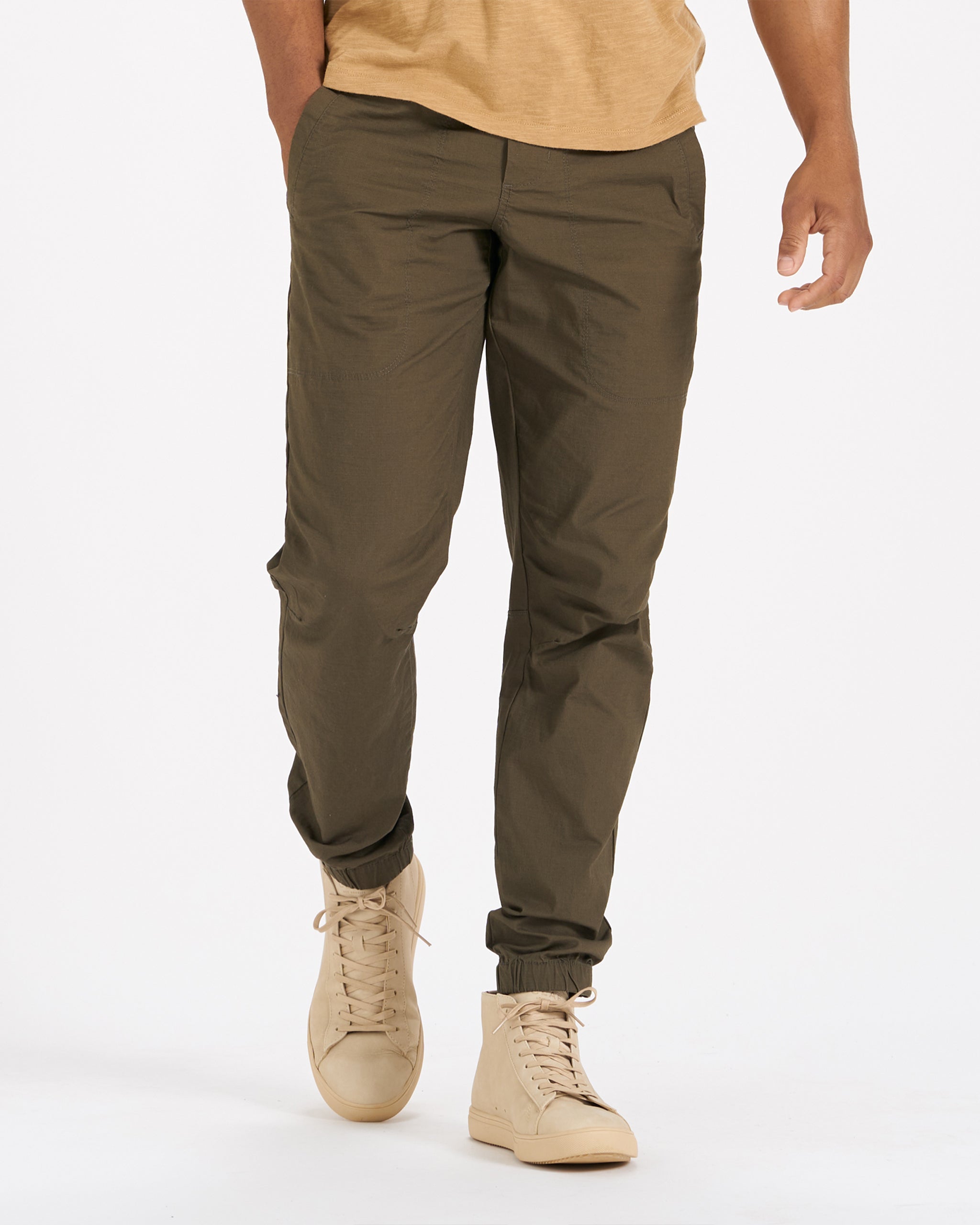 Ripstop Traveler Jogger | Dark Oregano