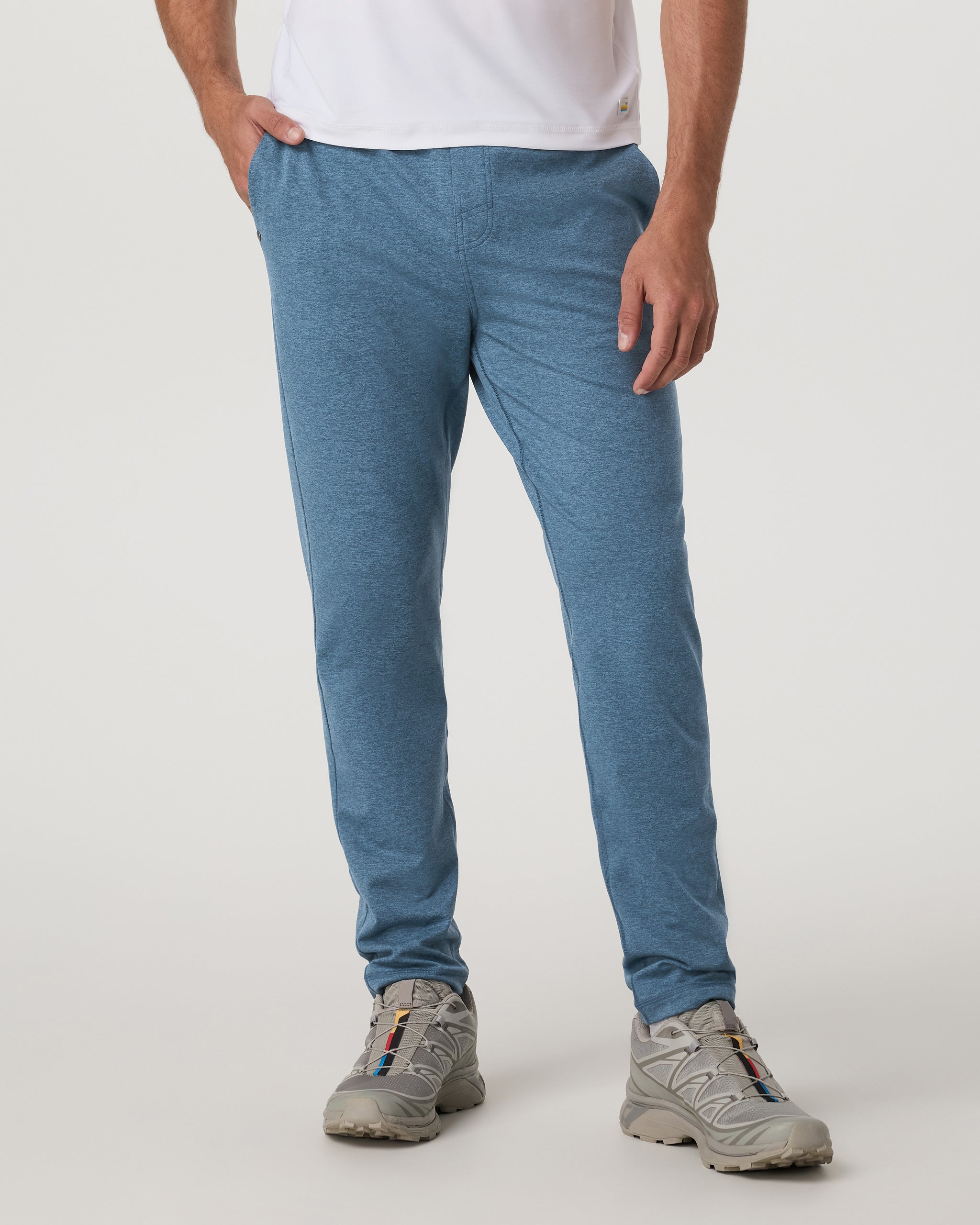 Coronado Pant | Pool Blue Heather