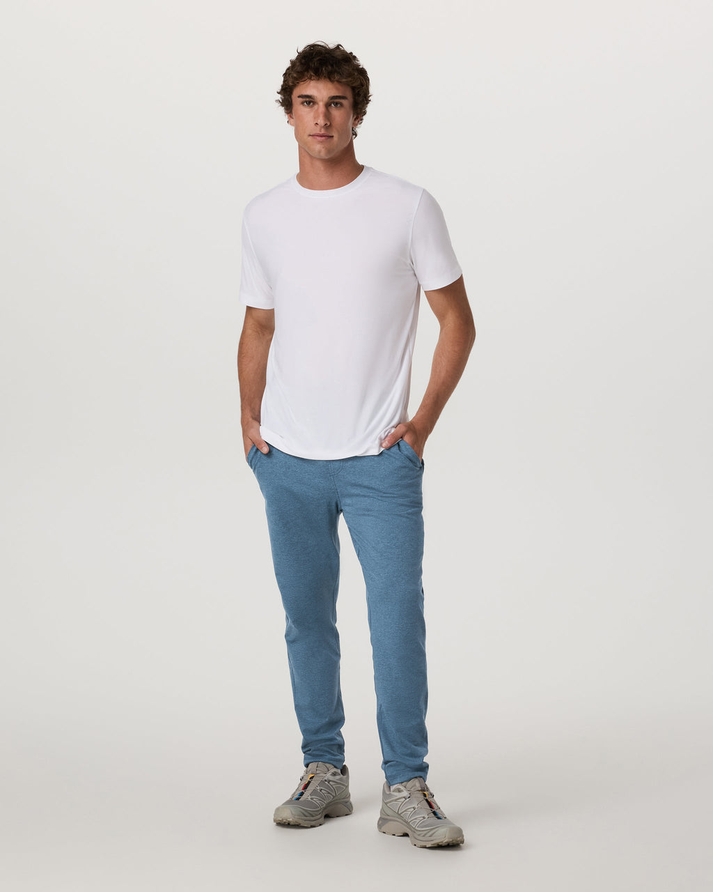 Coronado Pant | Pool Blue Heather