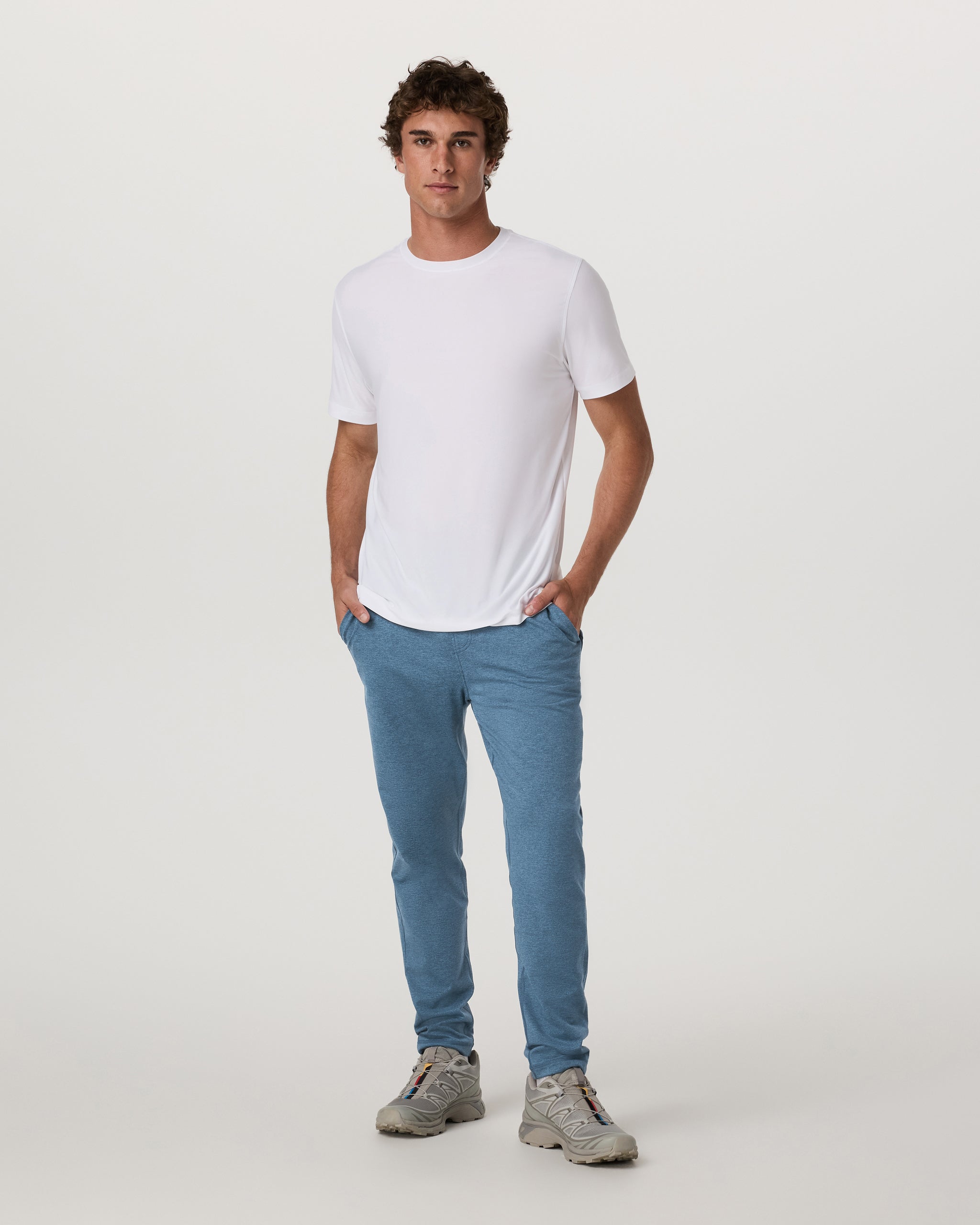 Coronado Pant | Pool Blue Heather