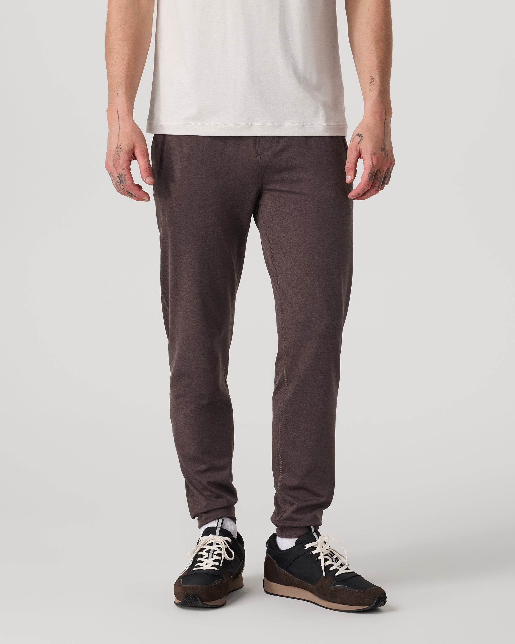 Ponto Performance Jogger 30" | Sangria Heather