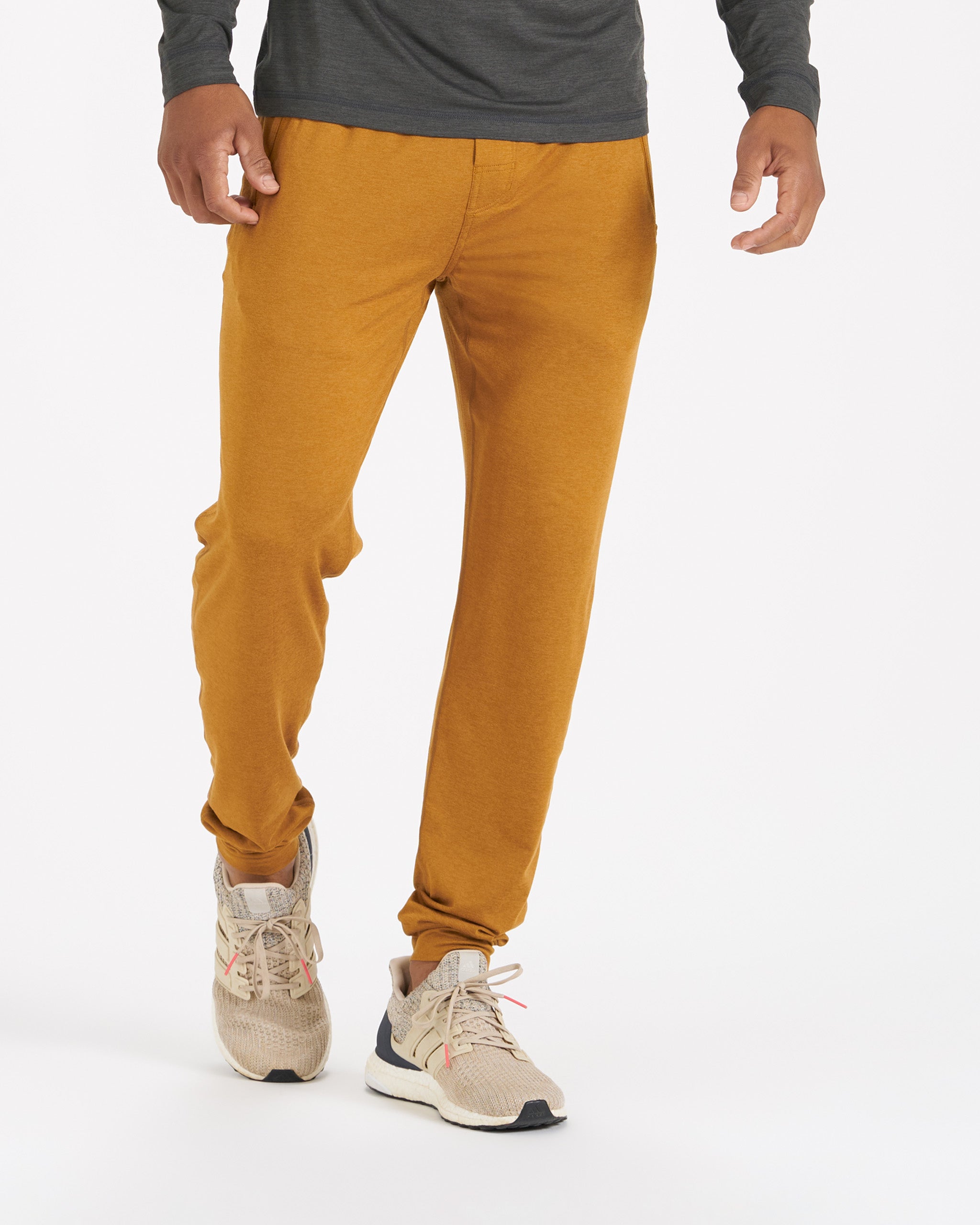 Ponto Performance Jogger | Dark Golden Heather
