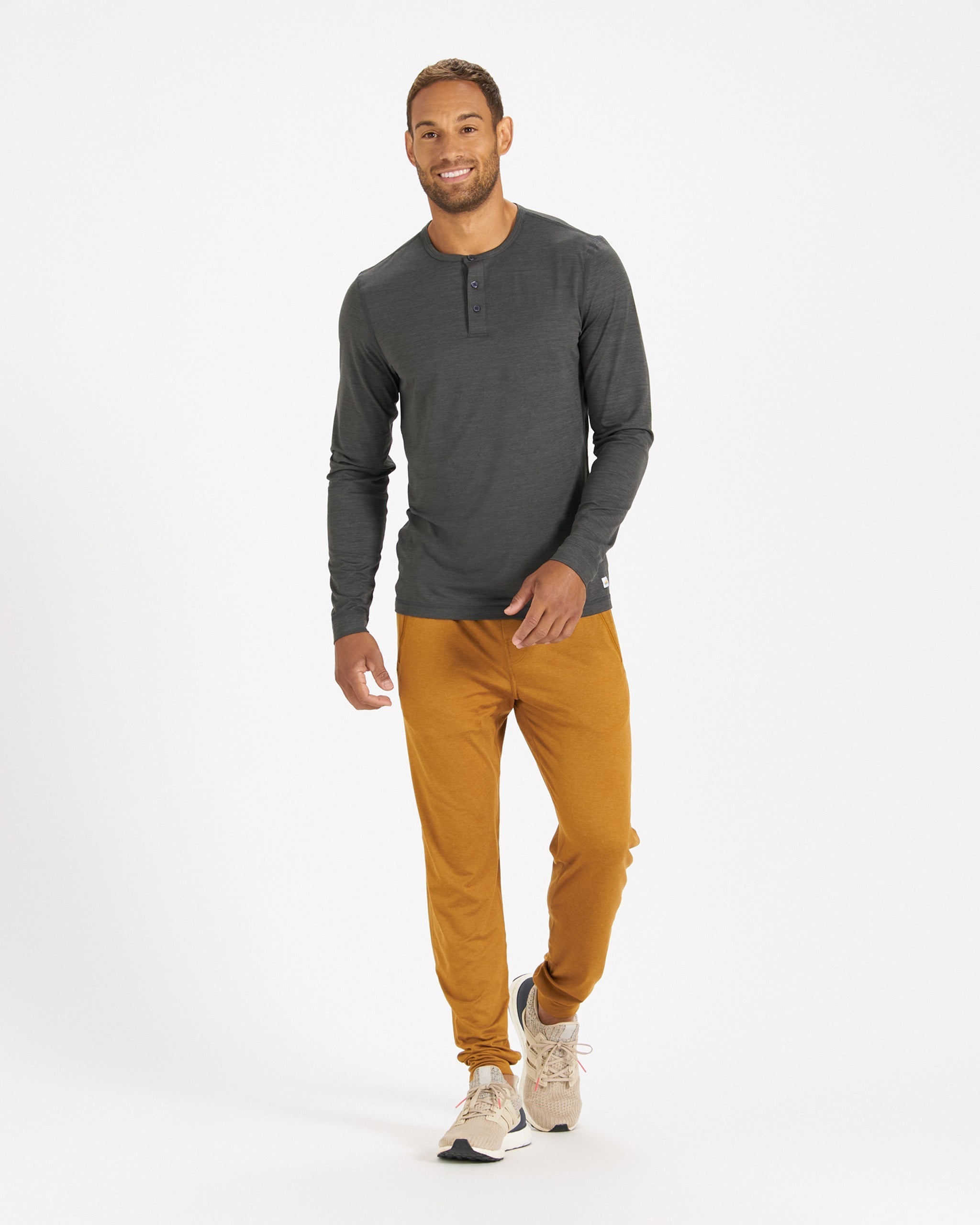 Ponto Performance Jogger | Dark Golden Heather