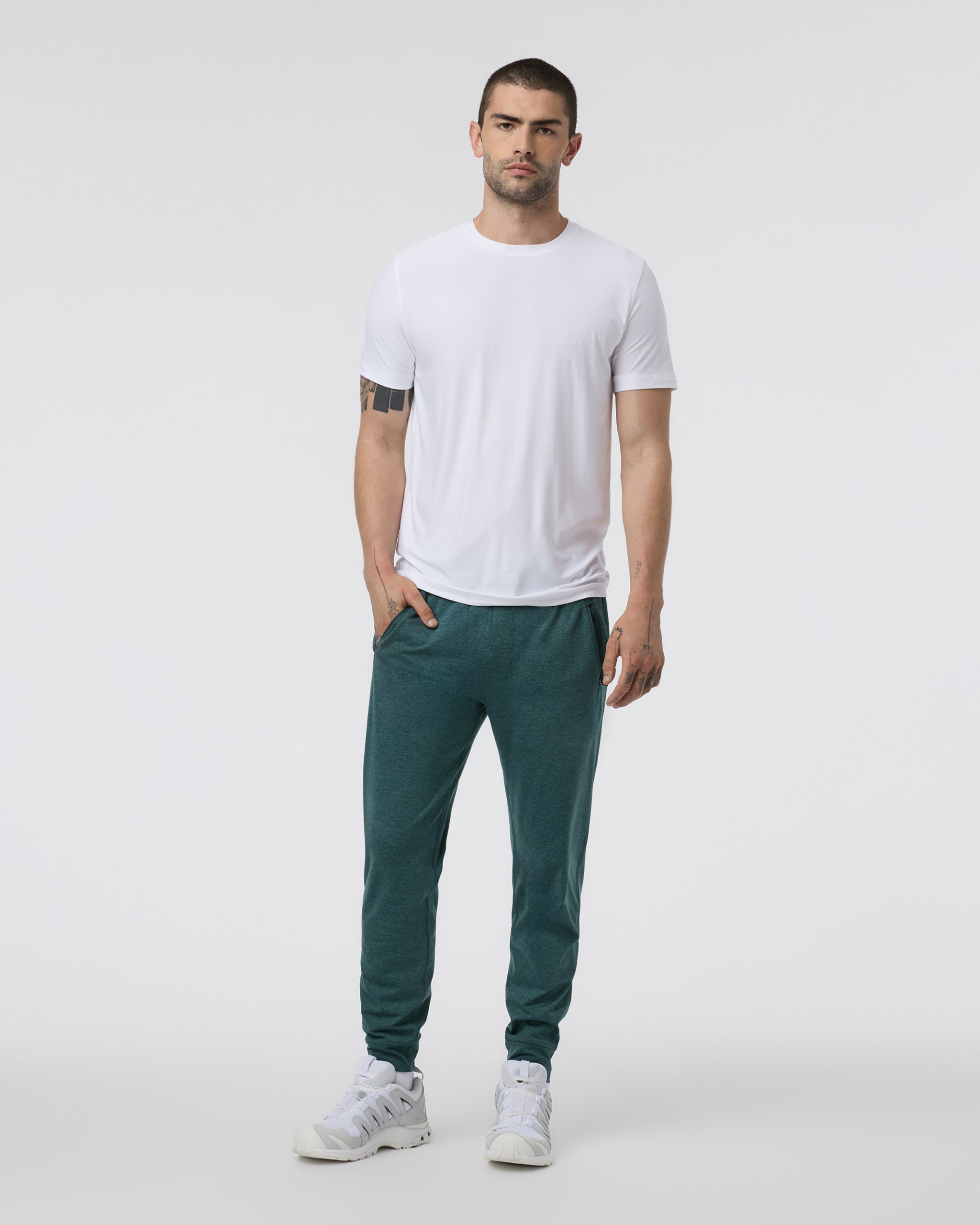 Ponto Performance Jogger | Deep Sea Heather