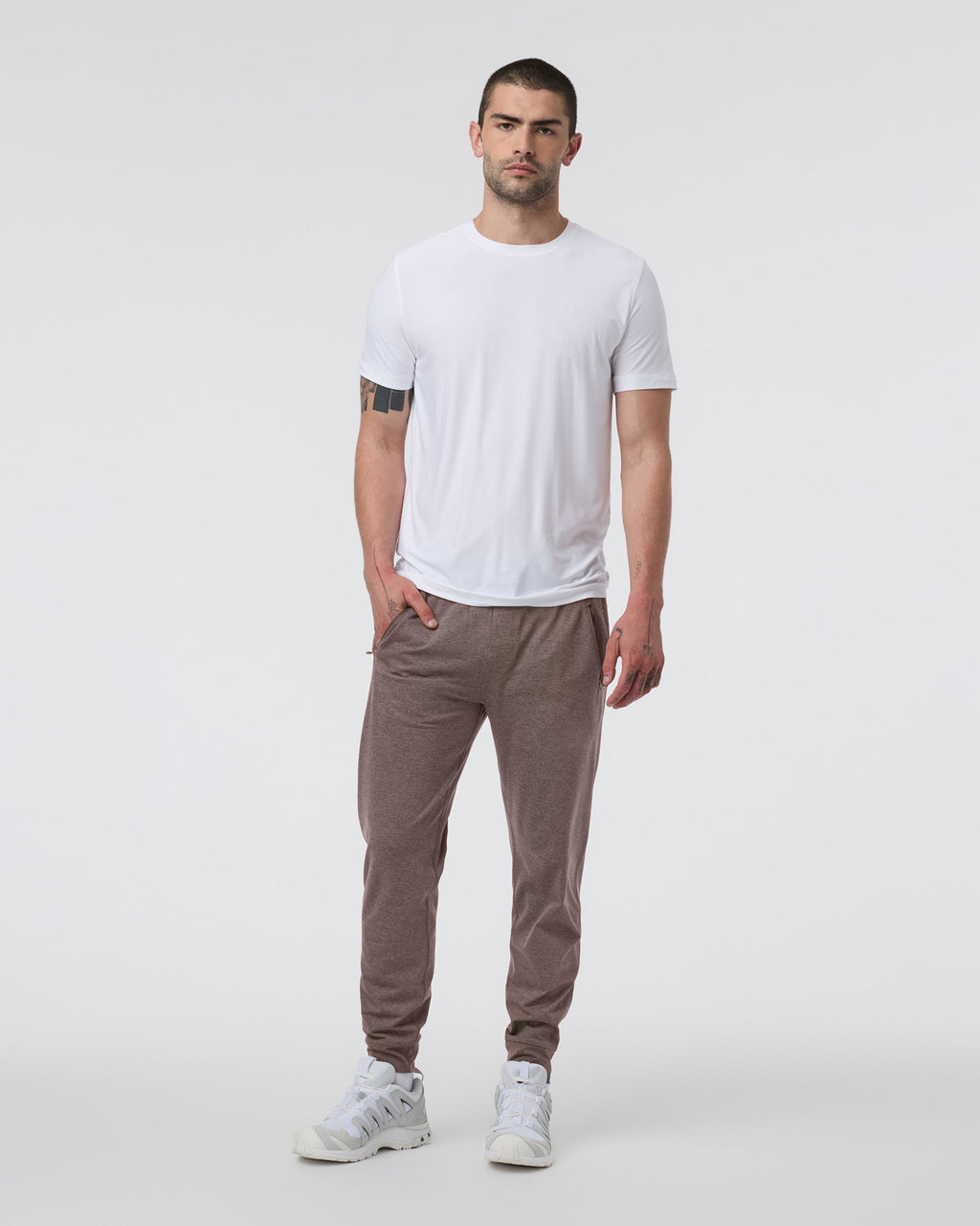 Ponto Performance Jogger | Chia Heather