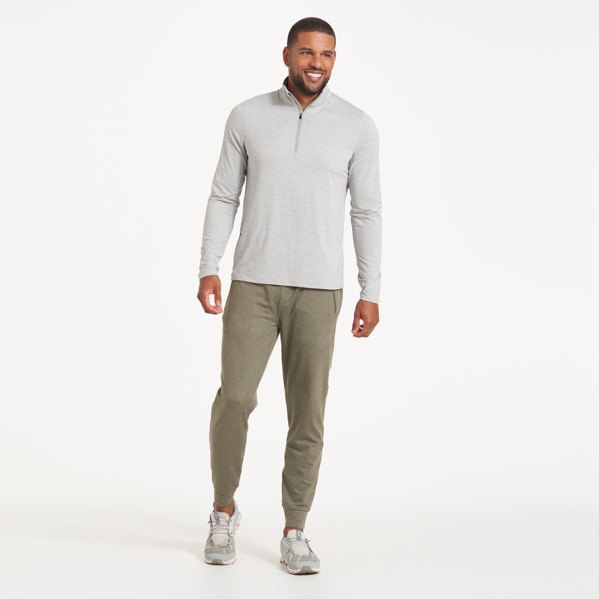 Ponto Performance Jogger | Light Oregano Heather