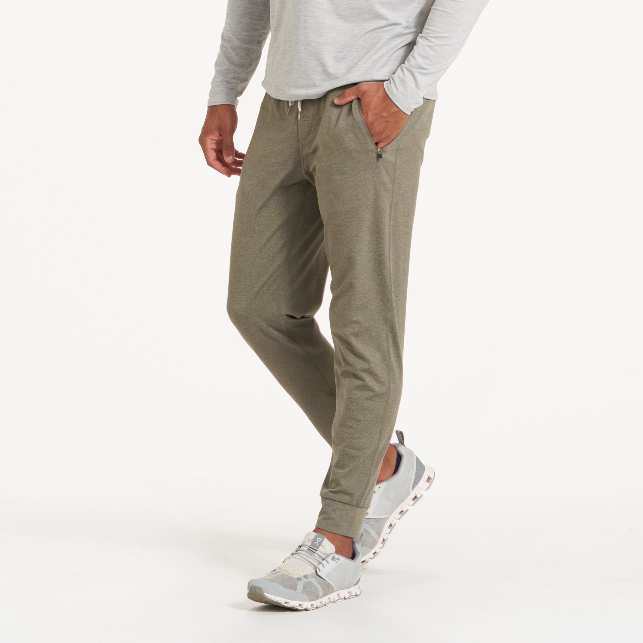 Ponto Performance Jogger | Light Oregano Heather
