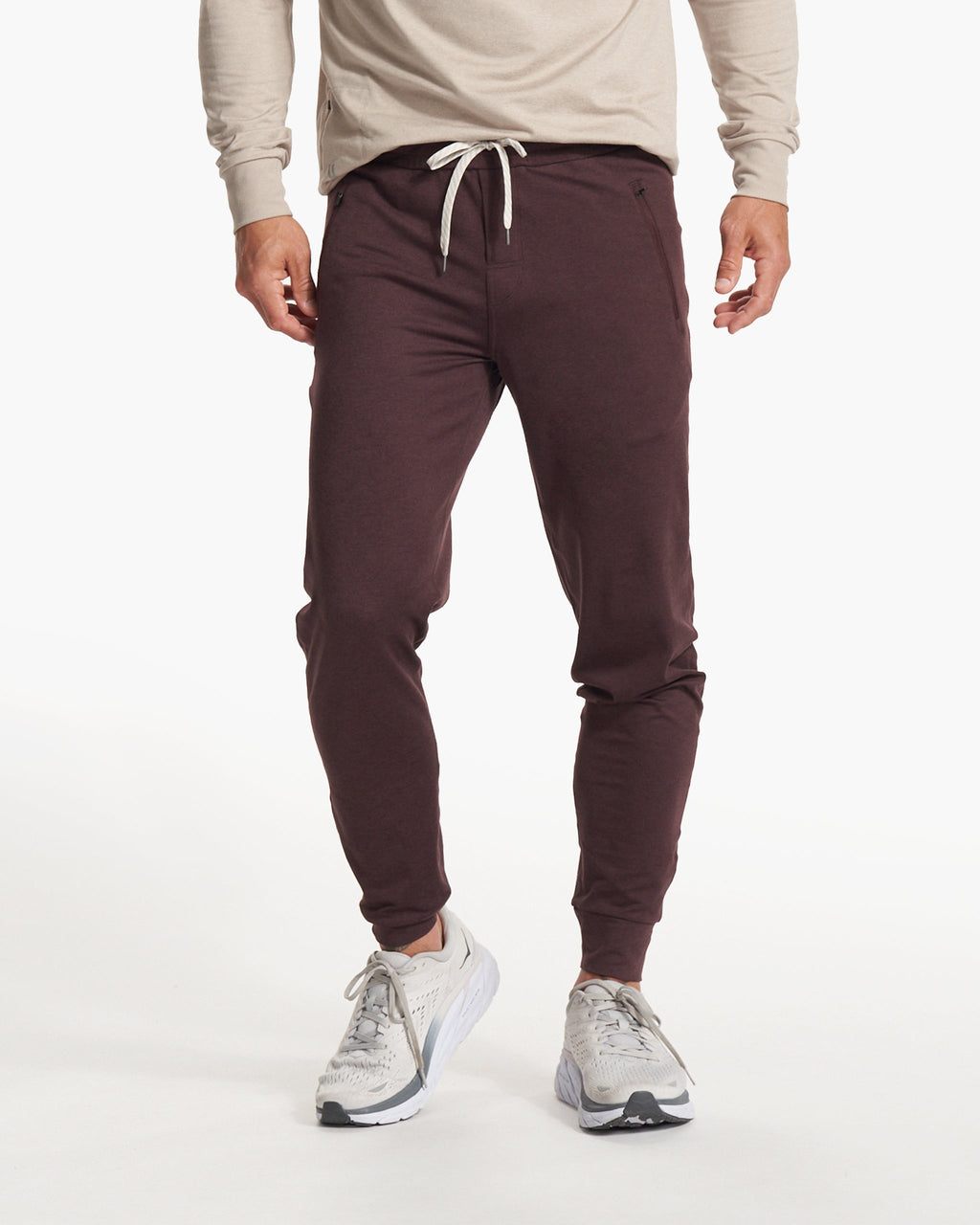 Ponto Performance Jogger | Mahogany Heather