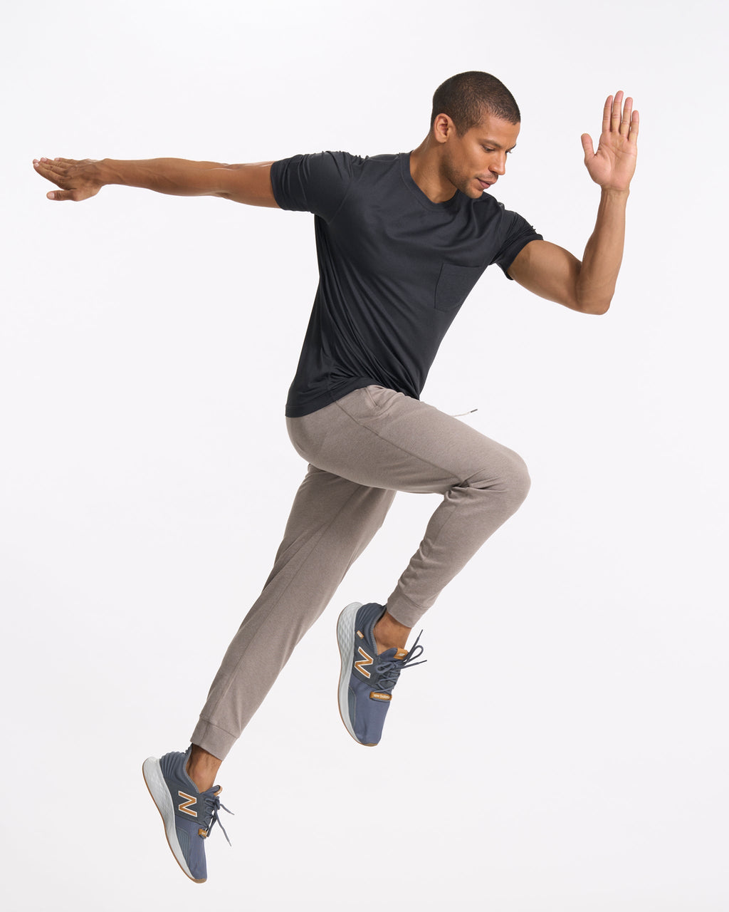 Ponto Performance Jogger | Walnut Heather