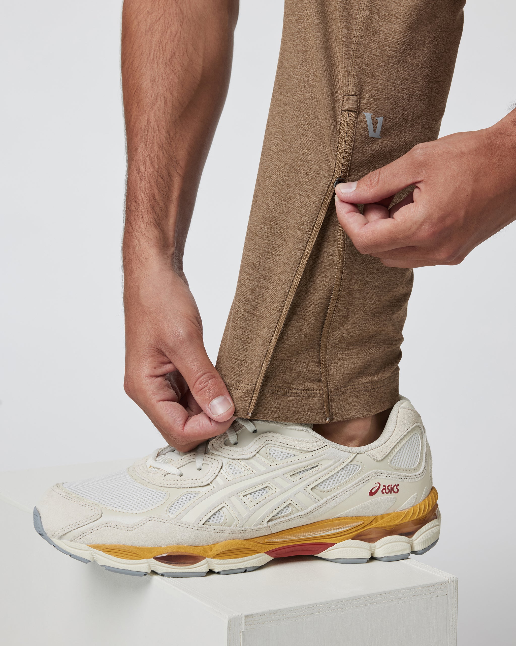 Sunday Performance Track Pant | Pecan Heather