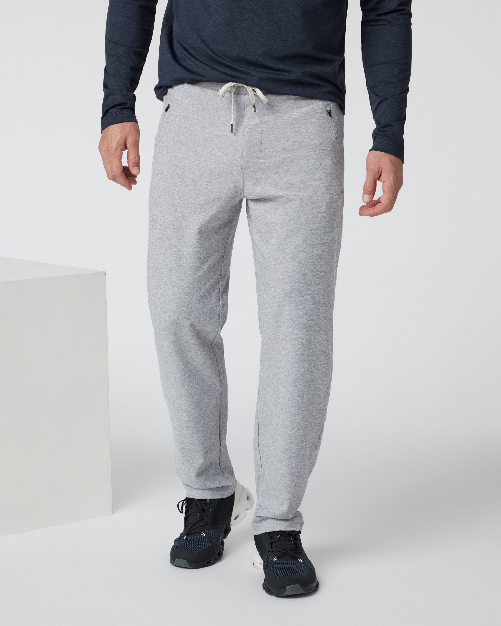 Channel Pant | Light Heather Grey