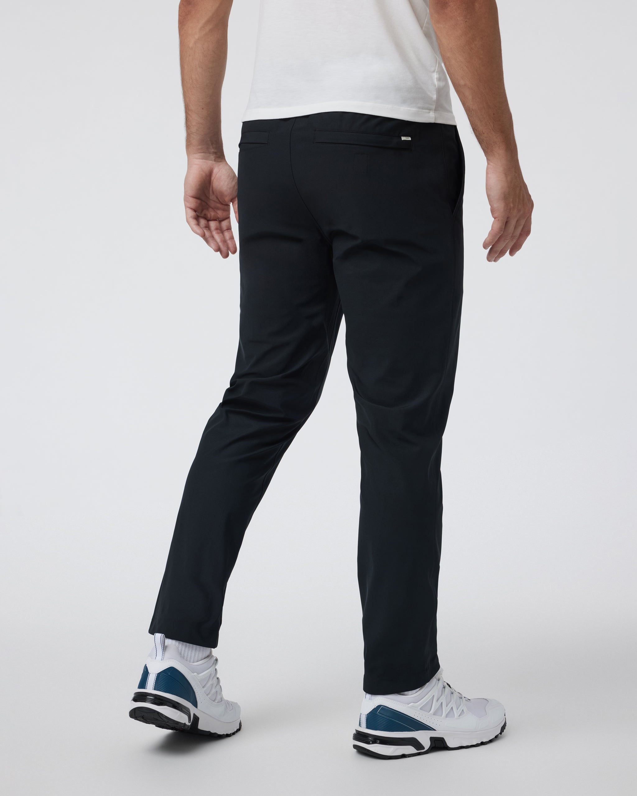 Meta Elastic Waist Pant | Black