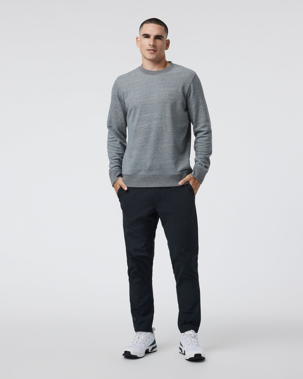 Meta Elastic Waist Pant | Black