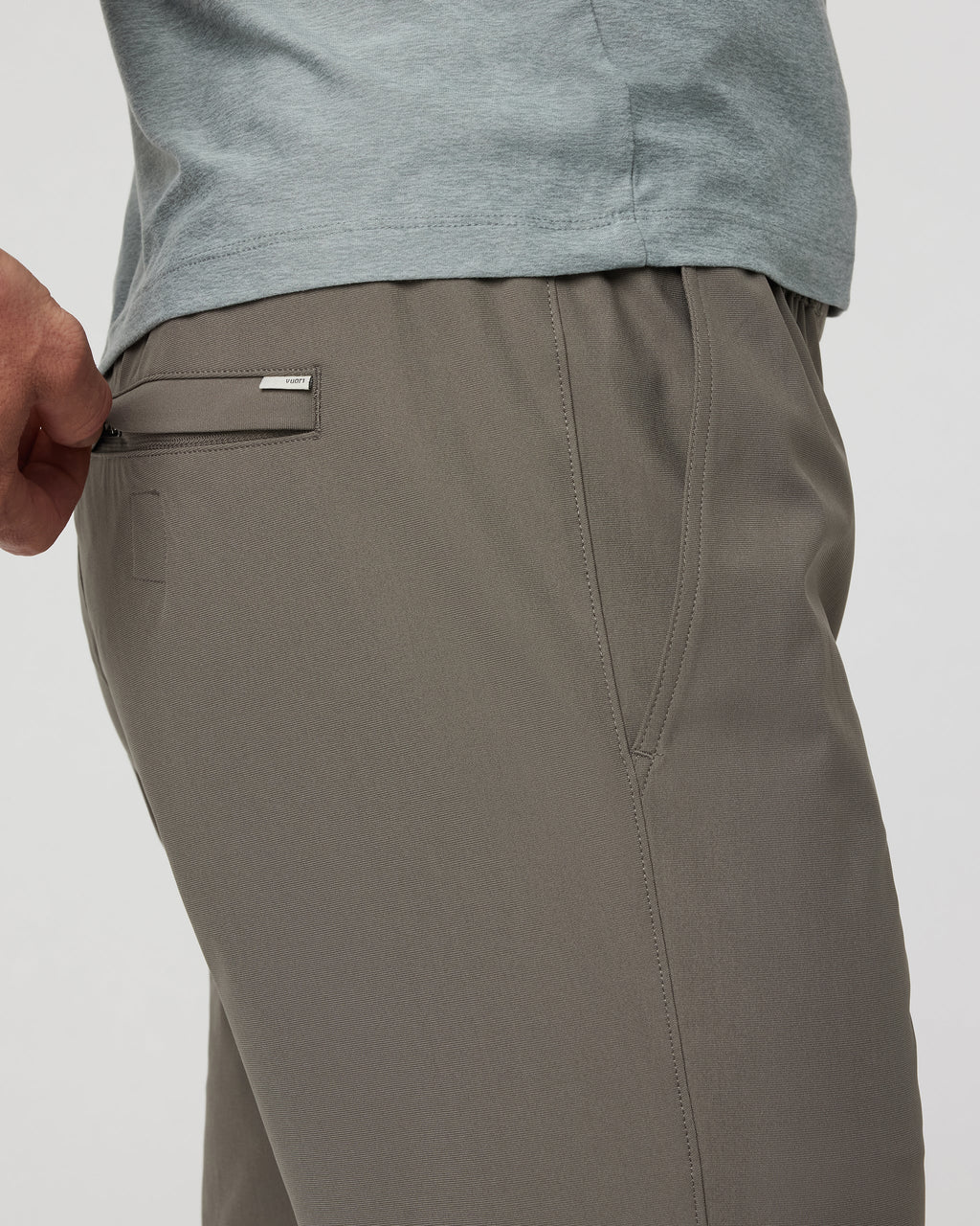 Meta Elastic Waist Pant | Cocoa